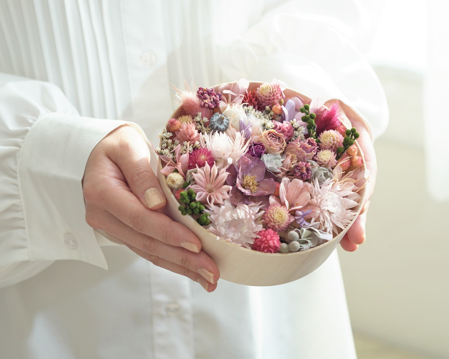 家族に贈るドライフラワーギフトの選び方