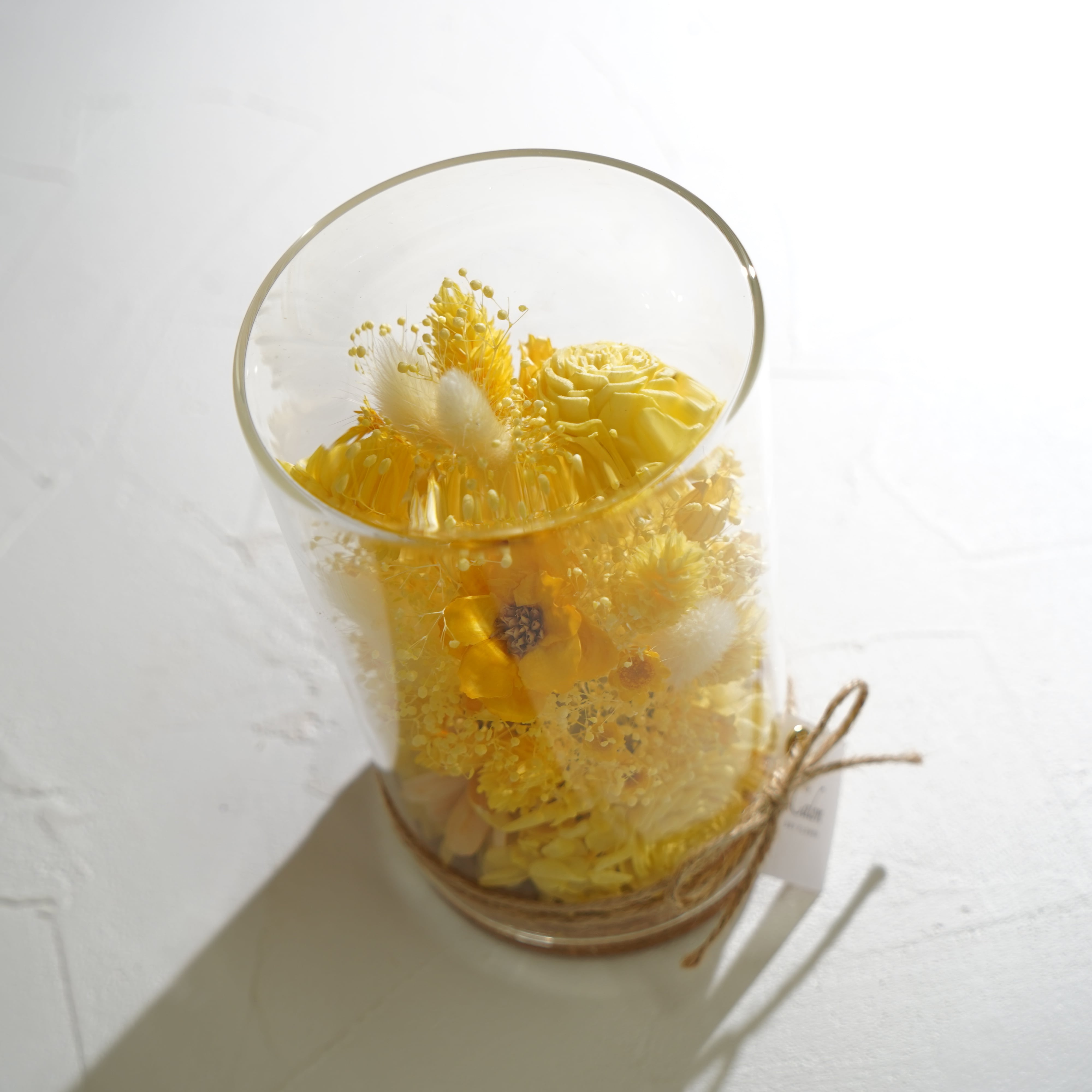 【イエロー】ボトルフラワー Lサイズ BL-20≪限定1点≫