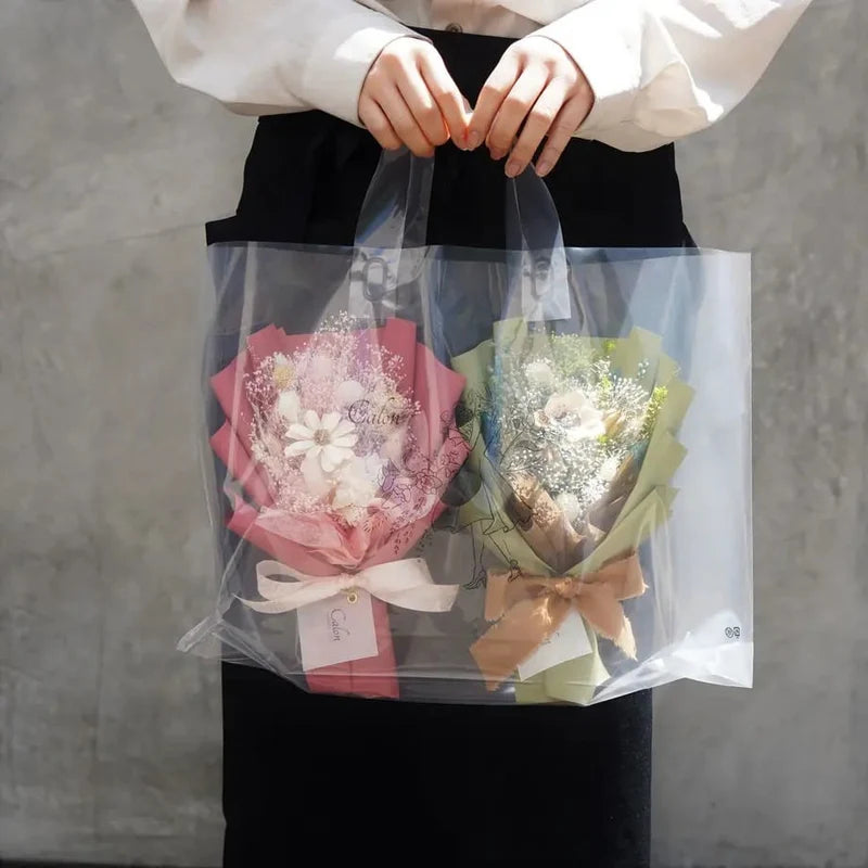 Calonオリジナル透明ショッパー