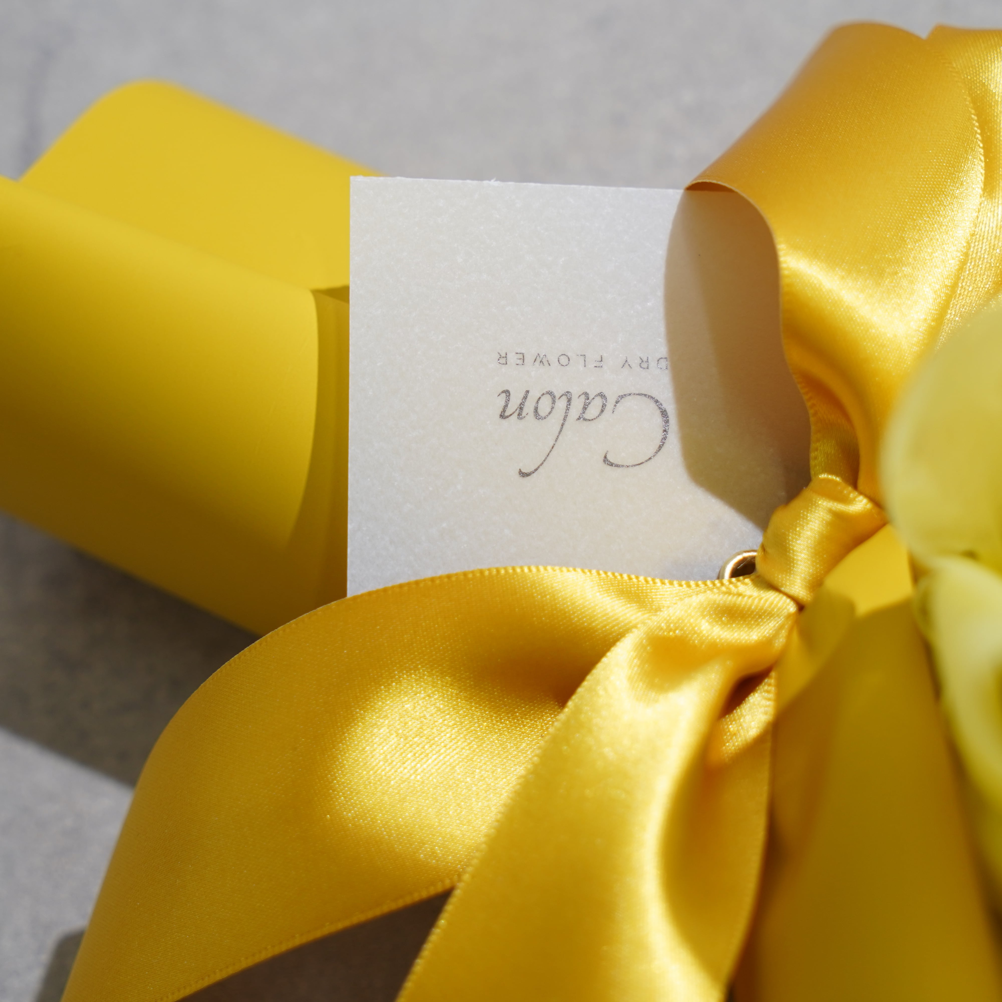 ドライフラワーの花束 Mサイズ イエロー M-586≪限定1点≫