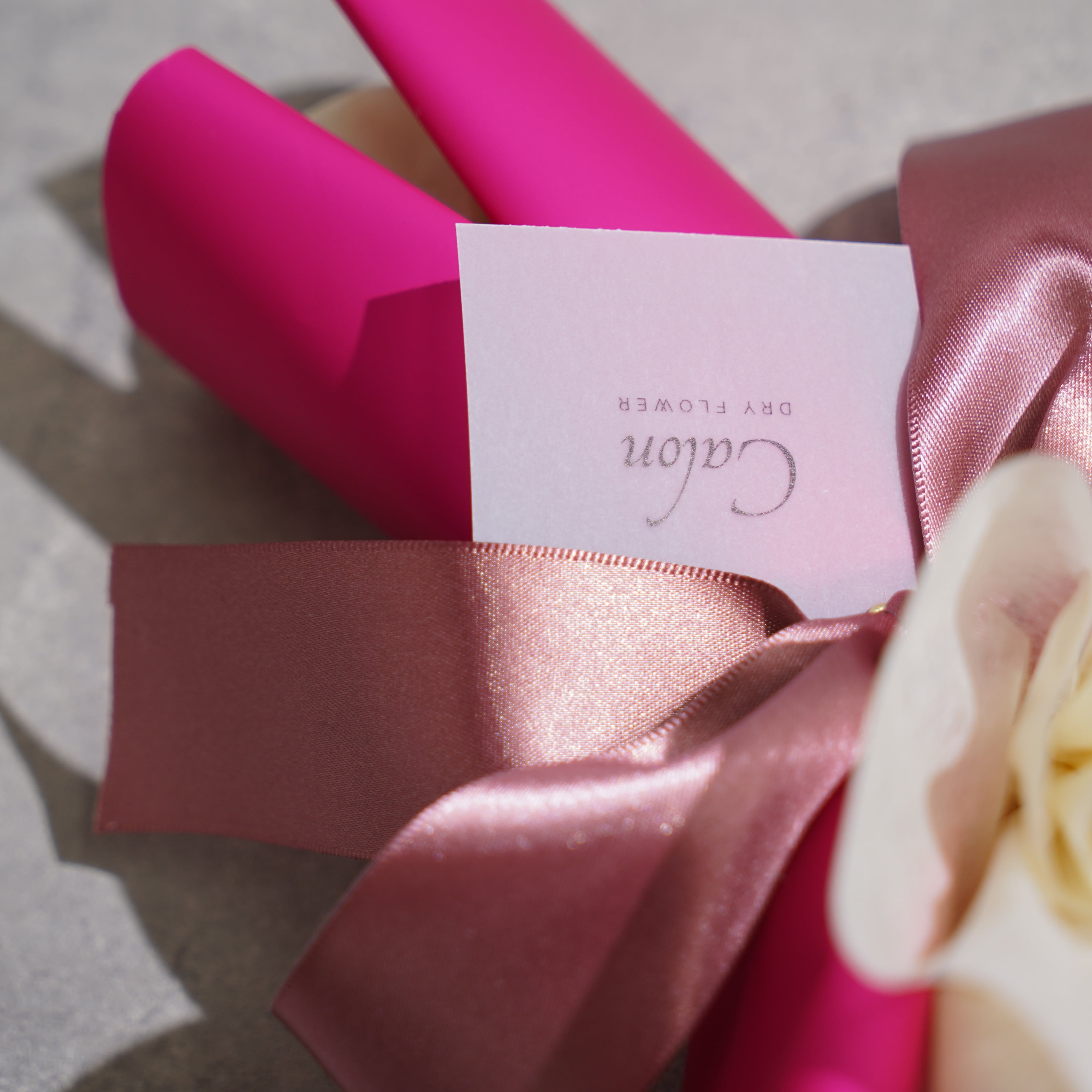 ドライフラワーの花束 Mサイズ ピンク M-556≪限定1点≫