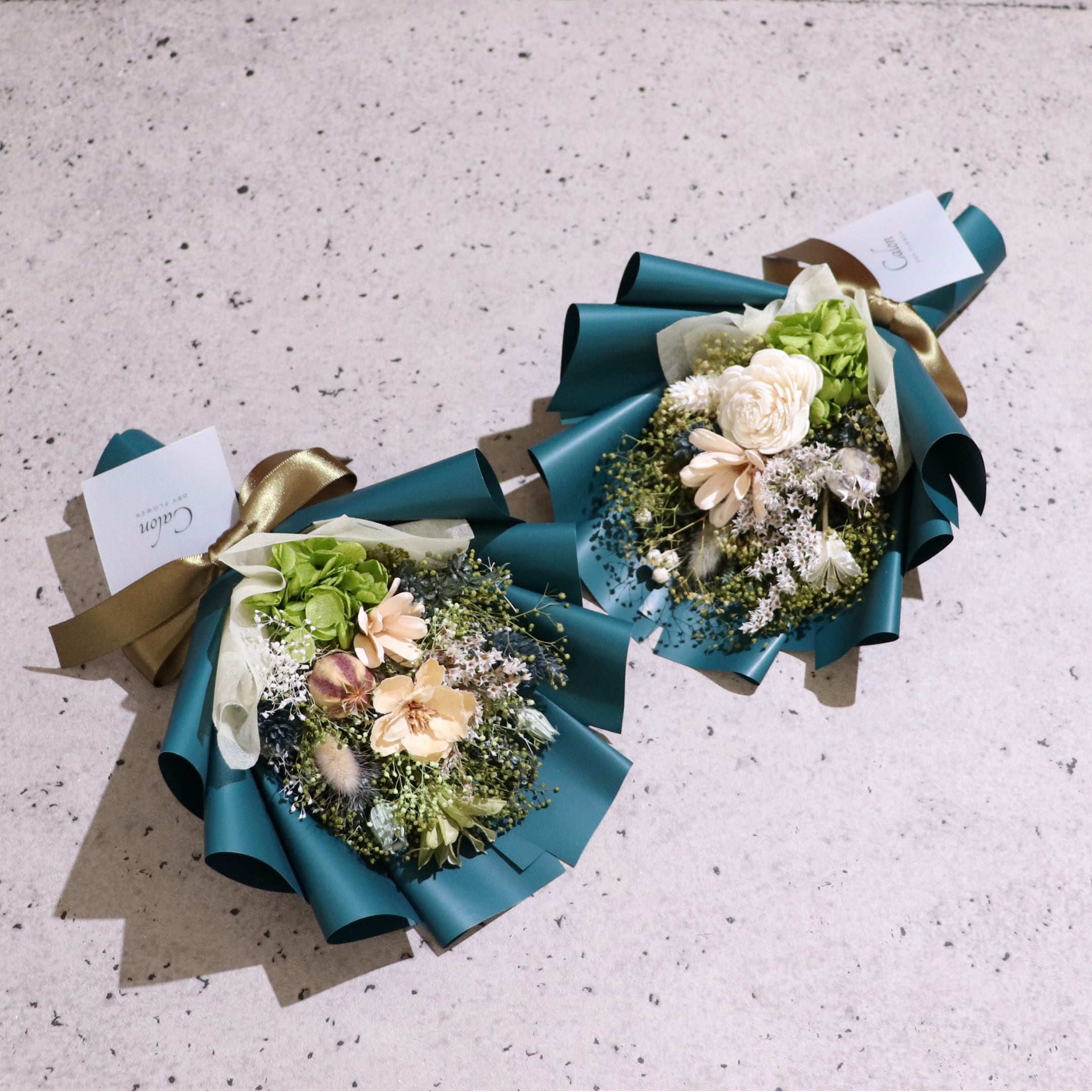 #おまかせ花束S_グリーン系