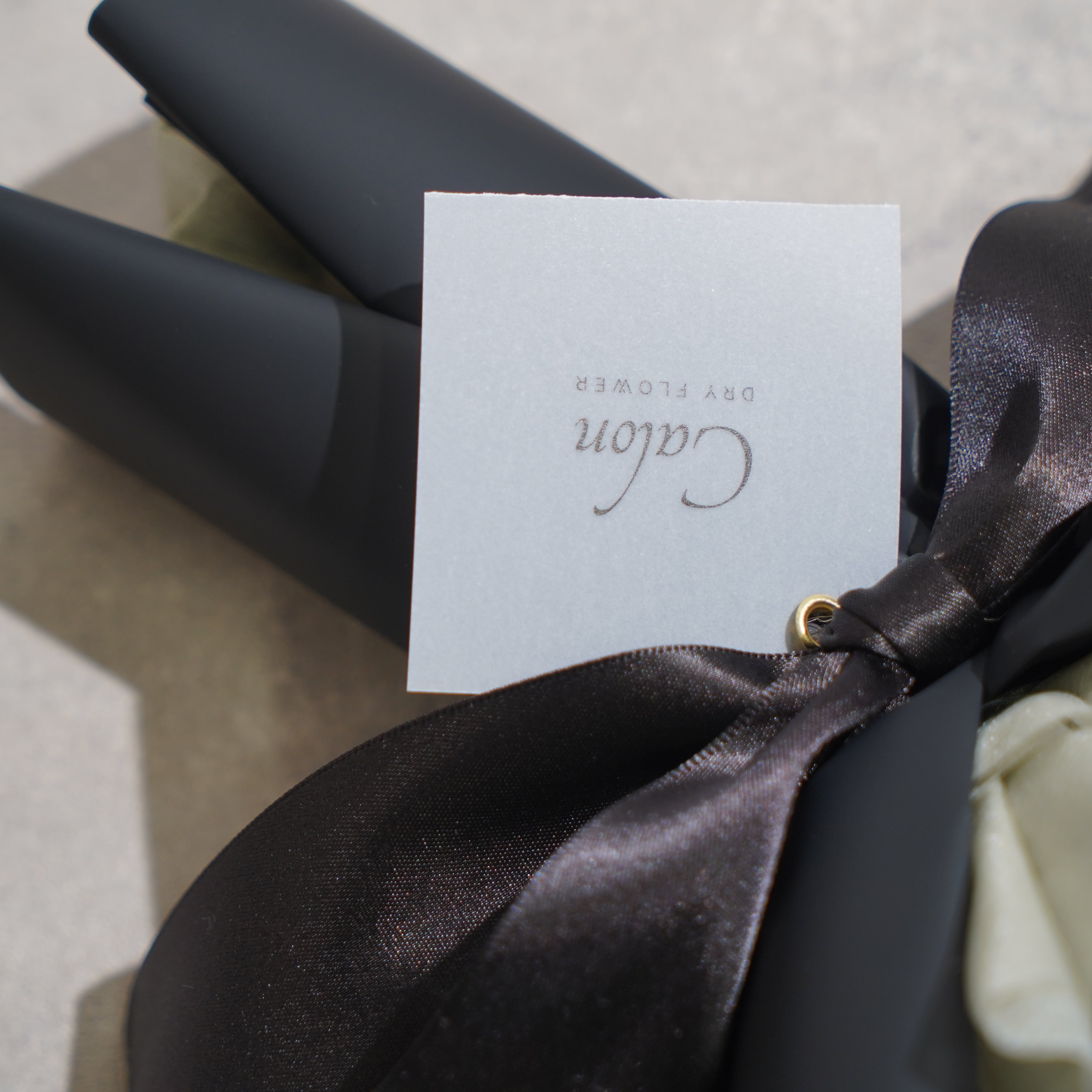 ドライフラワーの花束 Mサイズ ブラック M-548≪限定1点≫