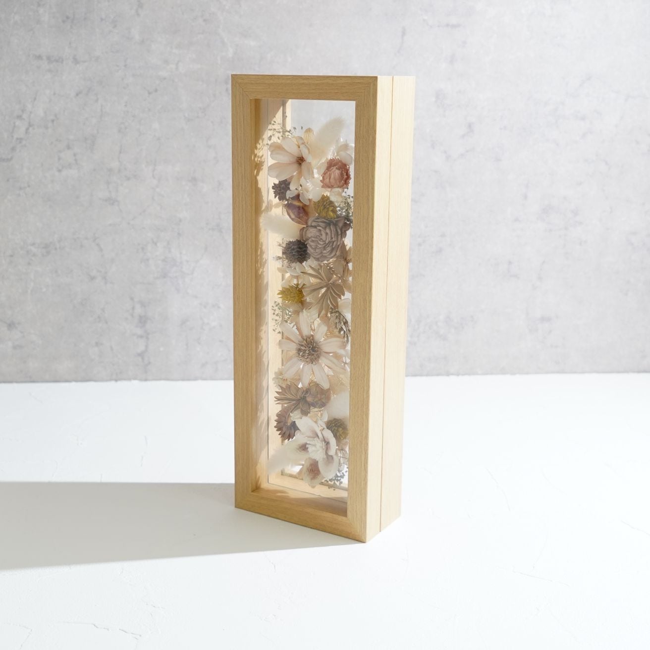 【ナチュラル】フレームフラワー 長方形 花畑タイプ FR-04≪限定1点≫