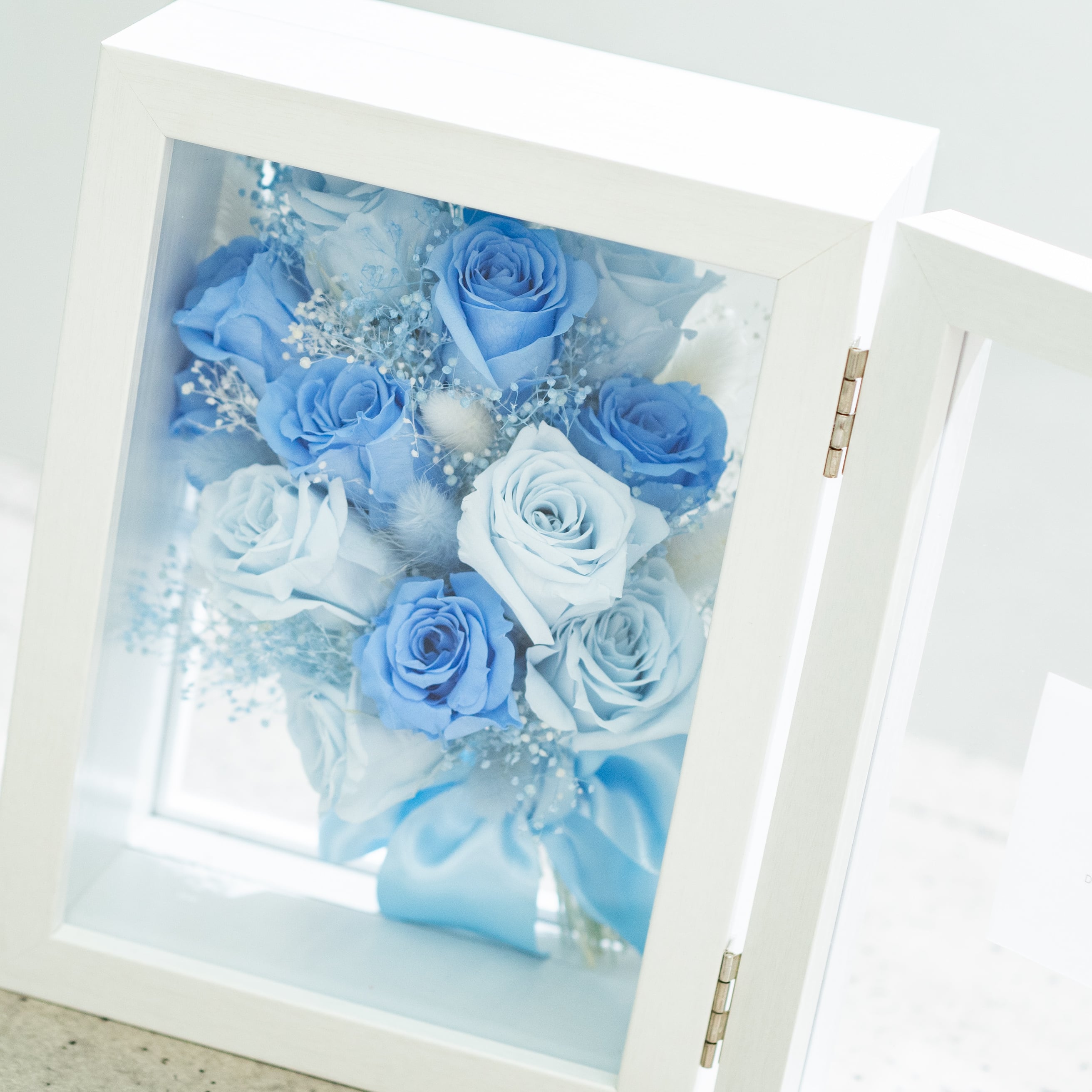 アフターフラワー(12本の薔薇/プリザーブドローズの枯れない花束専用)