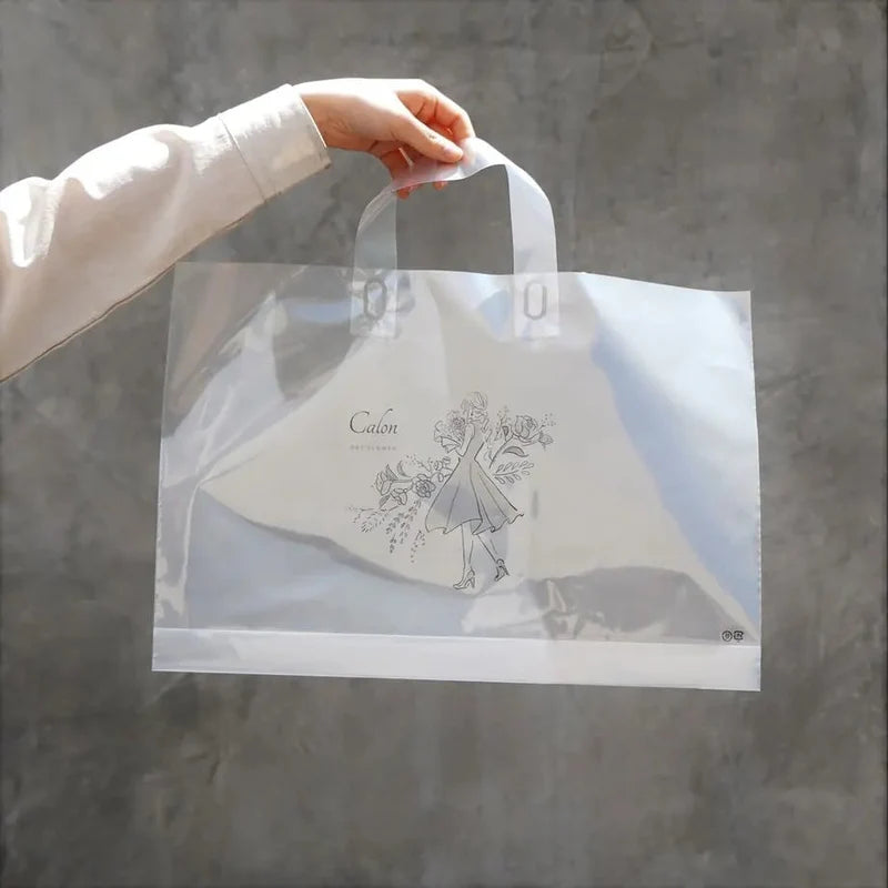 Calonオリジナル透明ショッパー