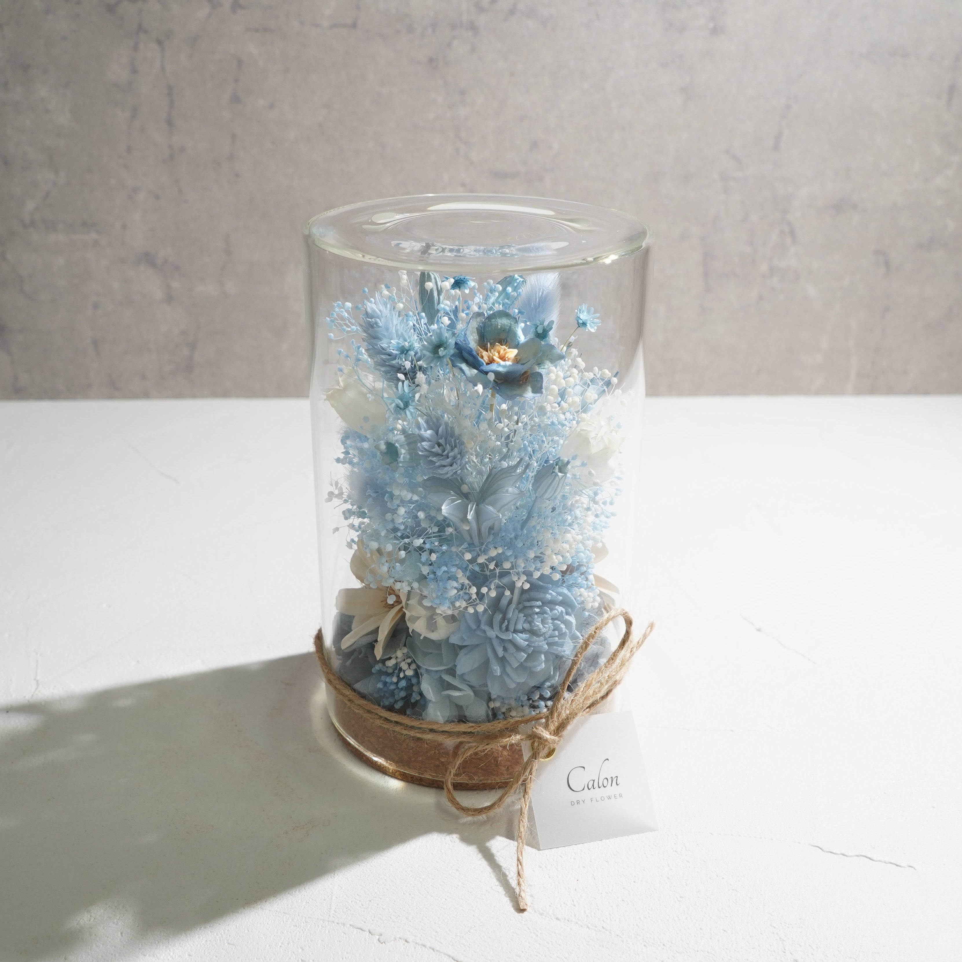 【ライトブルー】ボトルフラワー Lサイズ BL-24≪限定1点≫