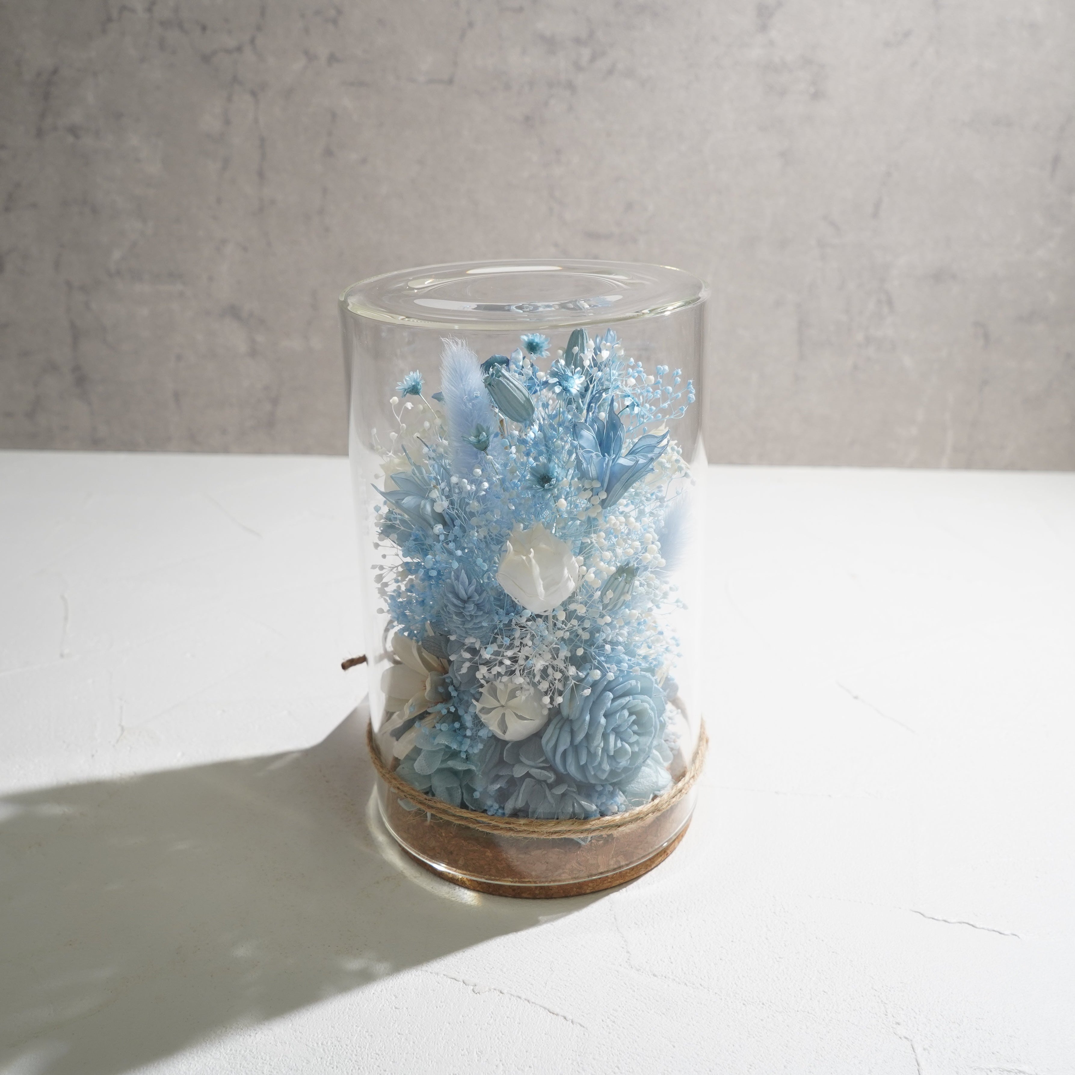 【ライトブルー】ボトルフラワー Lサイズ BL-24≪限定1点≫