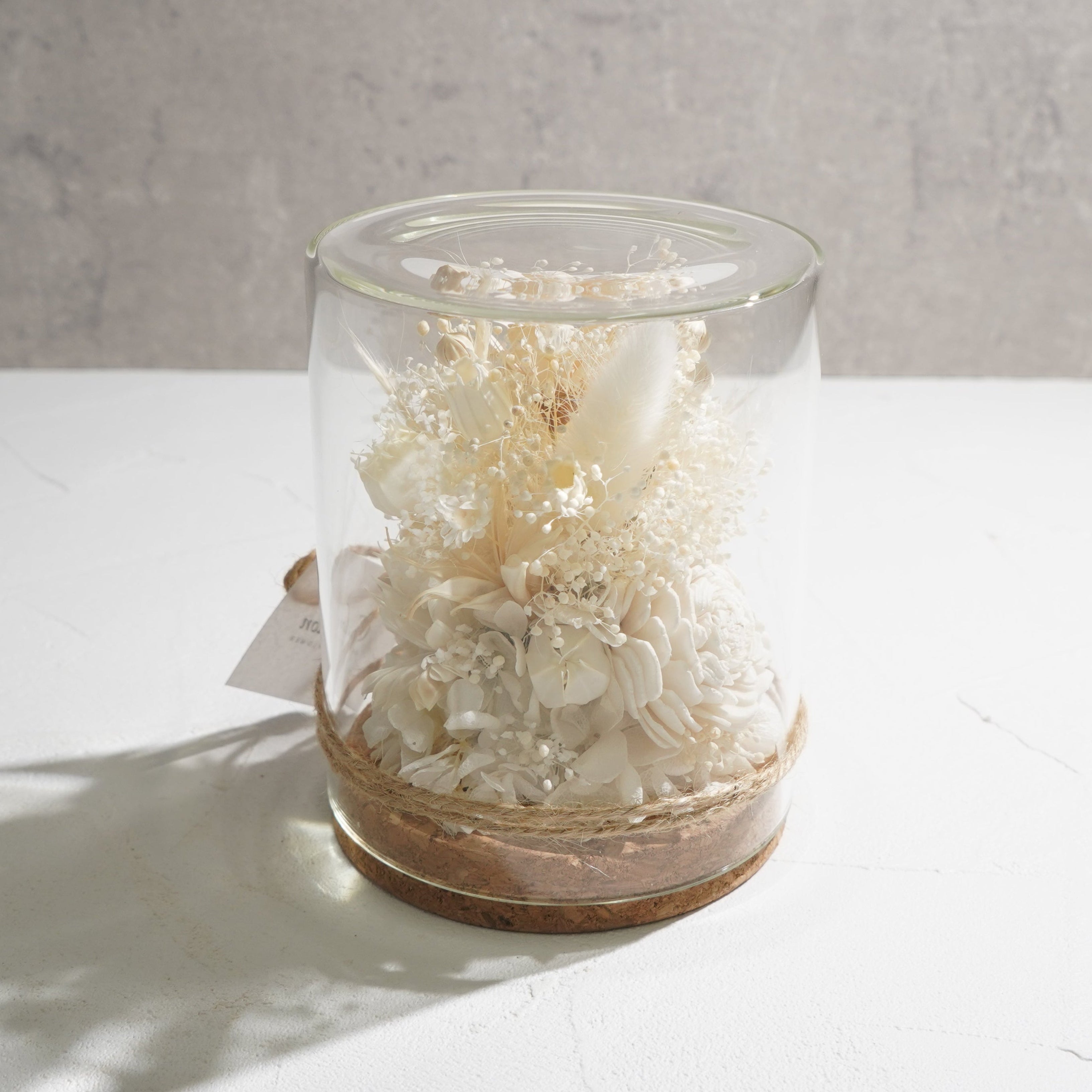 【ホワイト】ボトルフラワー Mサイズ BM-42≪限定1点≫