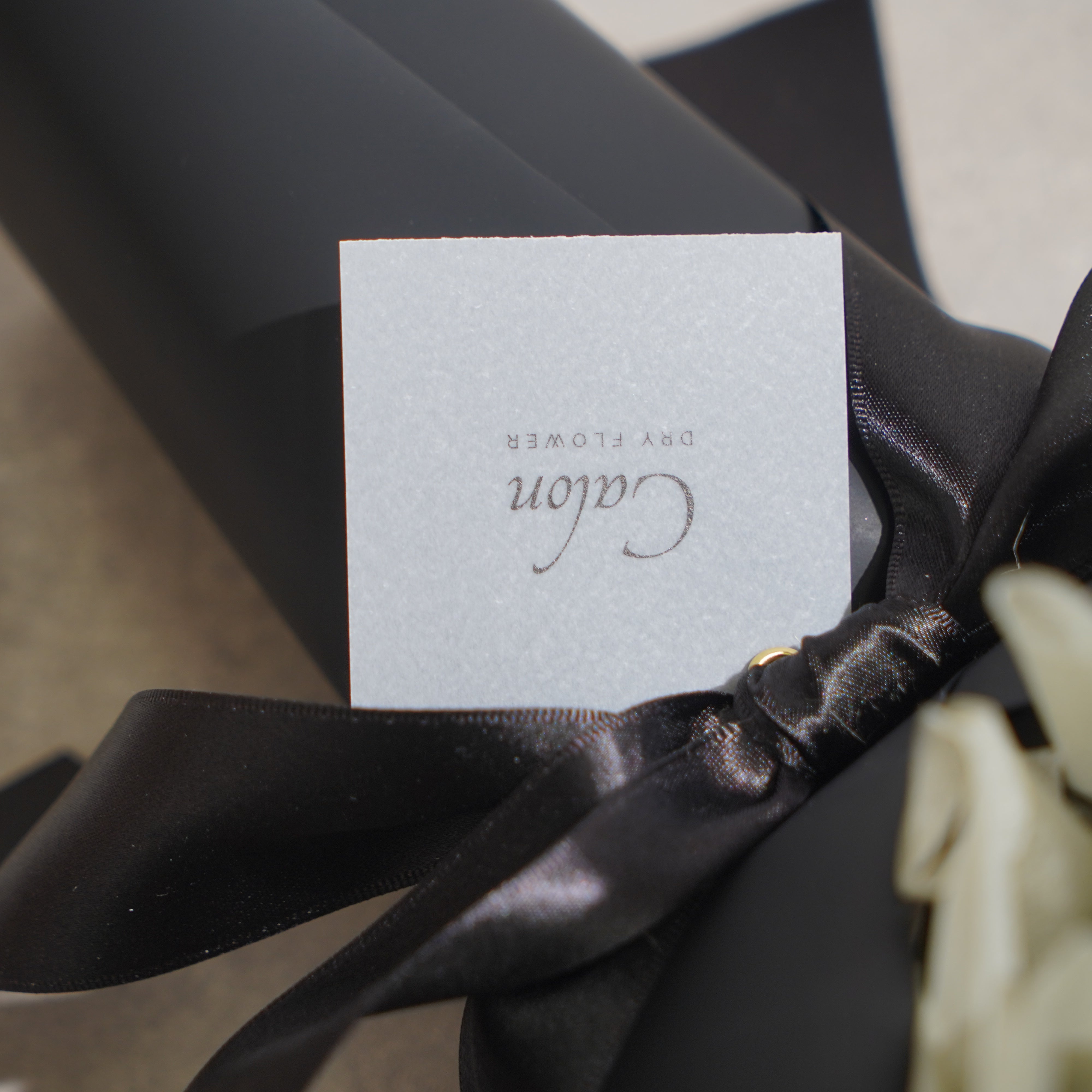 ドライフラワーの花束 Lサイズ ブラック L-128≪限定1点≫