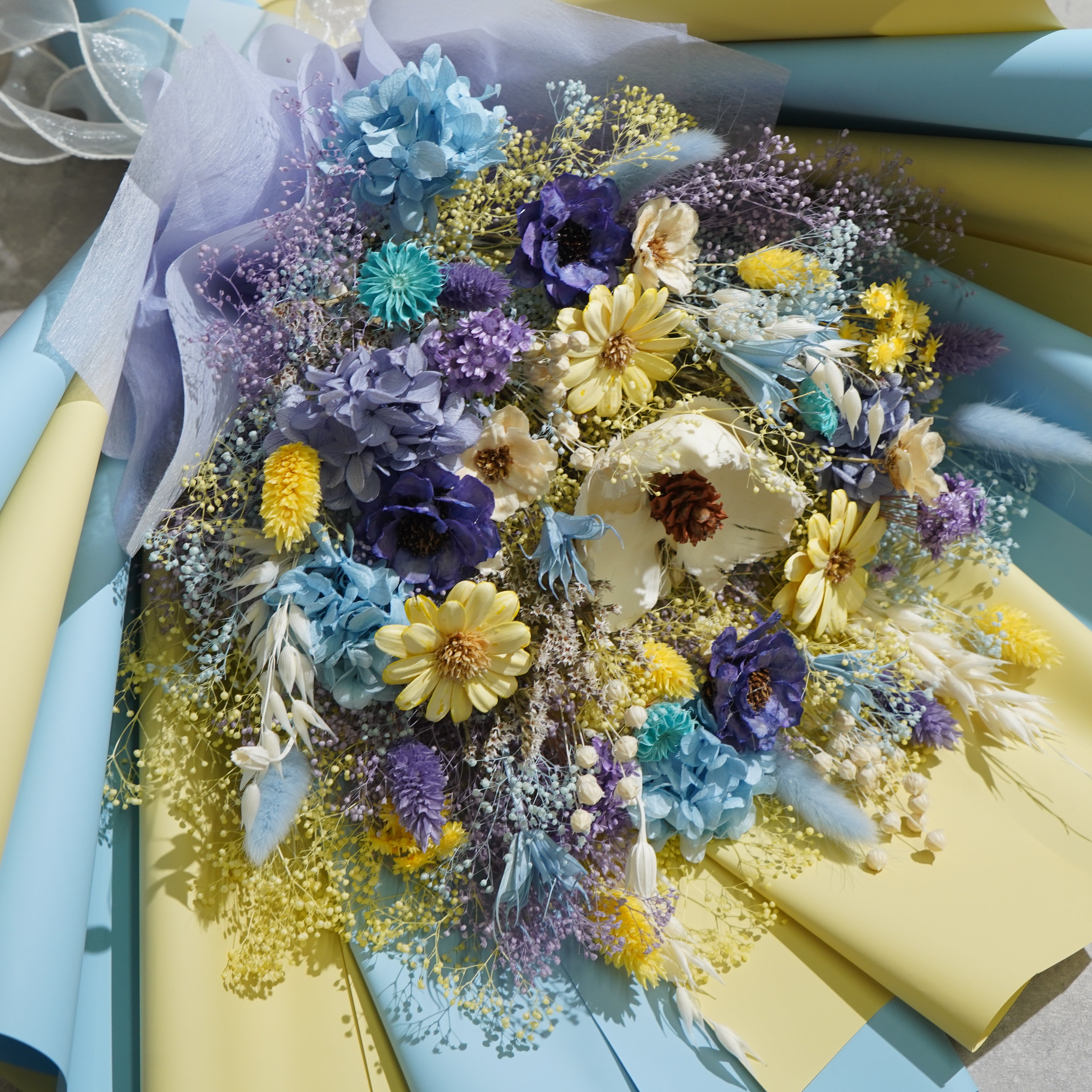 ドライフラワーの花束 LLサイズ ミックス LL-44≪限定1点≫