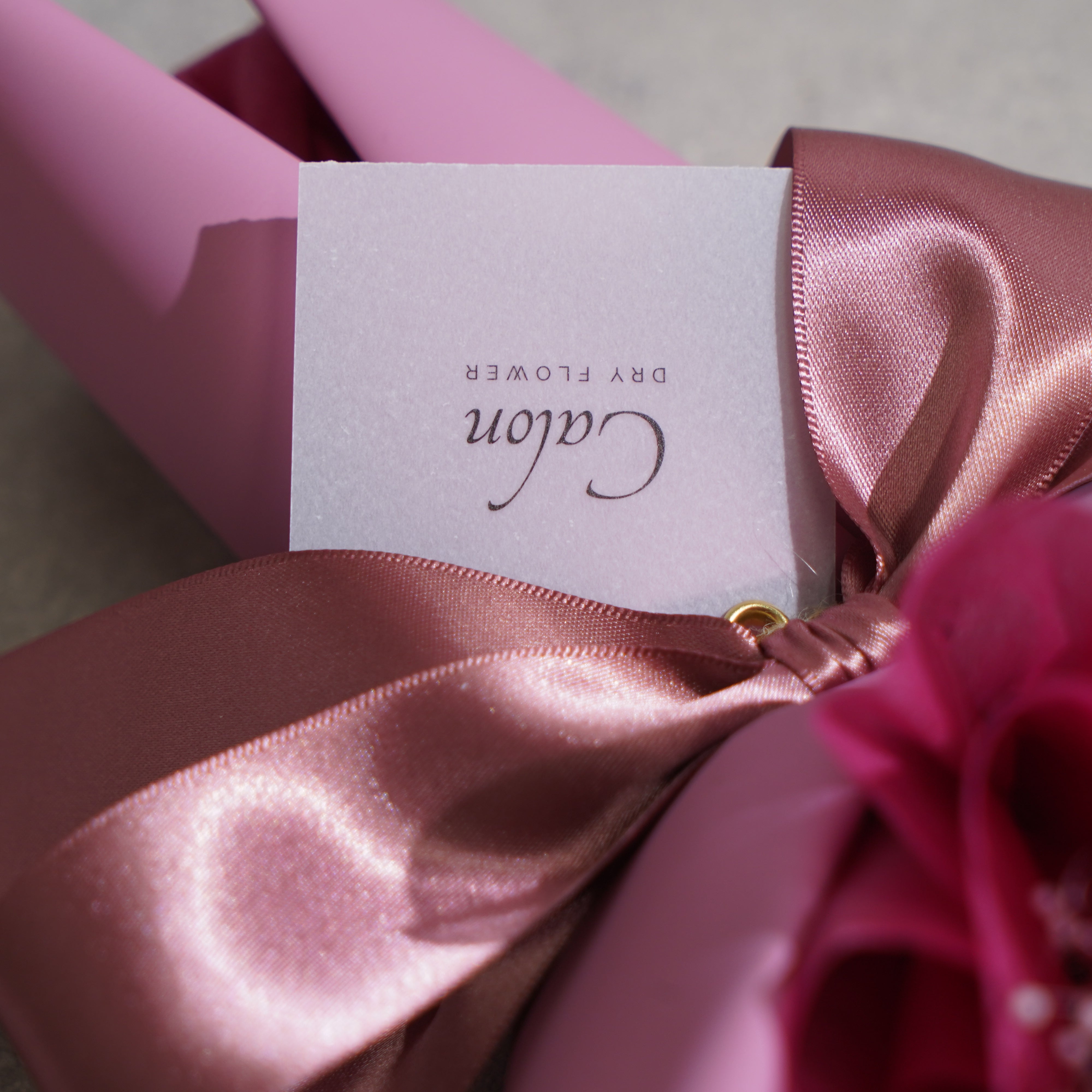 ドライフラワーの花束 Mサイズ ピンク M-637≪限定1点≫