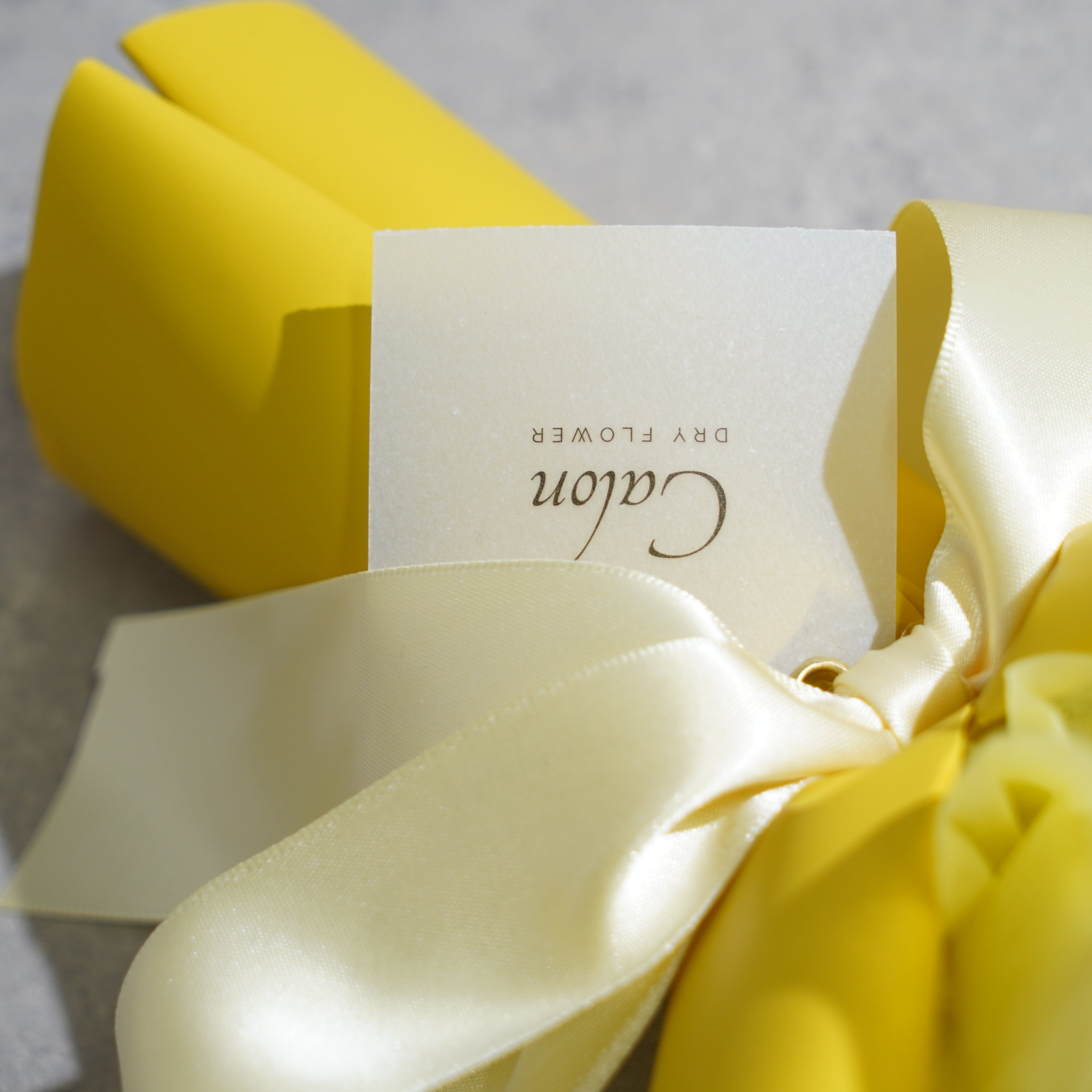 ドライフラワーの花束 Mサイズ イエロー M-651≪限定1点≫