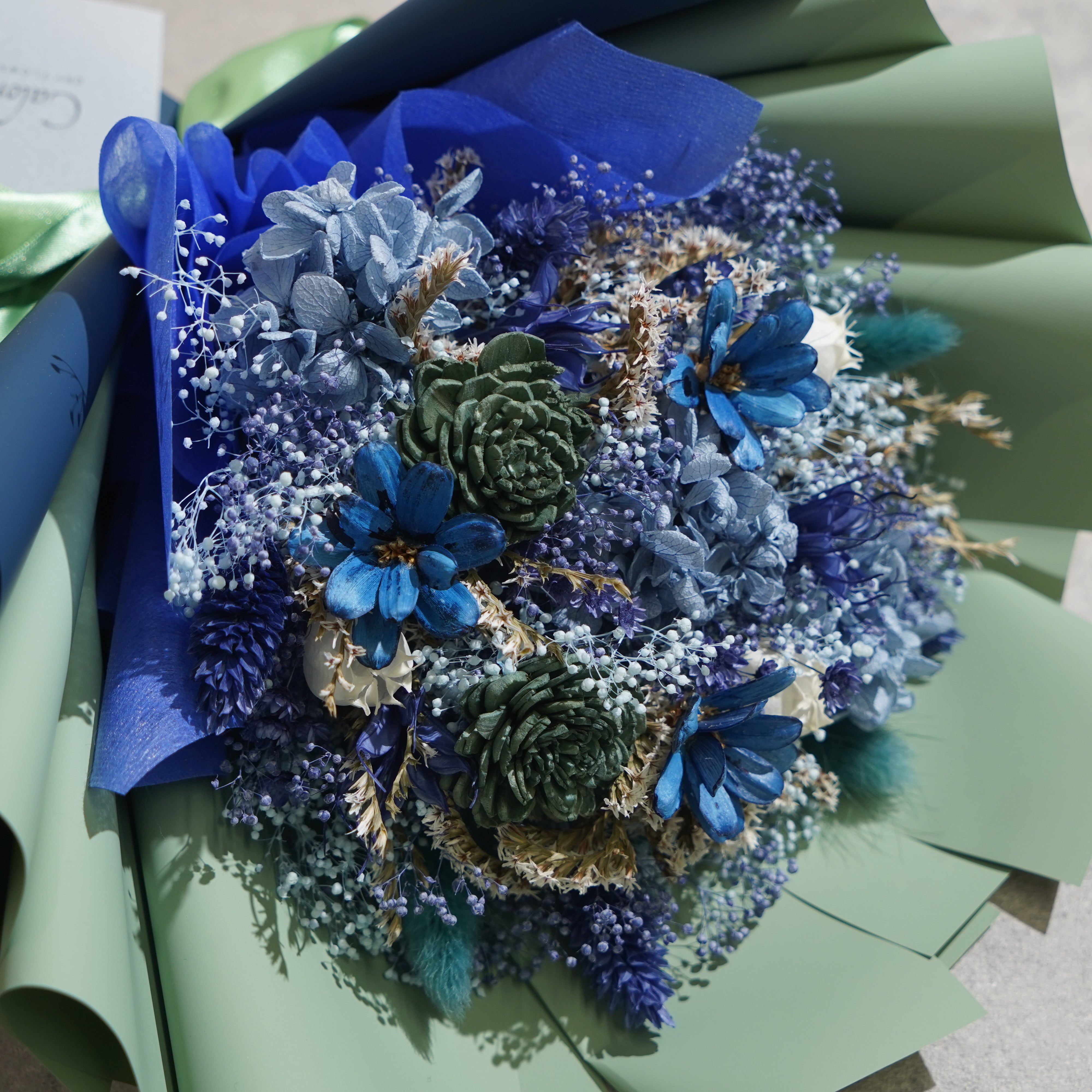 ドライフラワーの花束 Mサイズ ミックス M-653≪限定1点≫