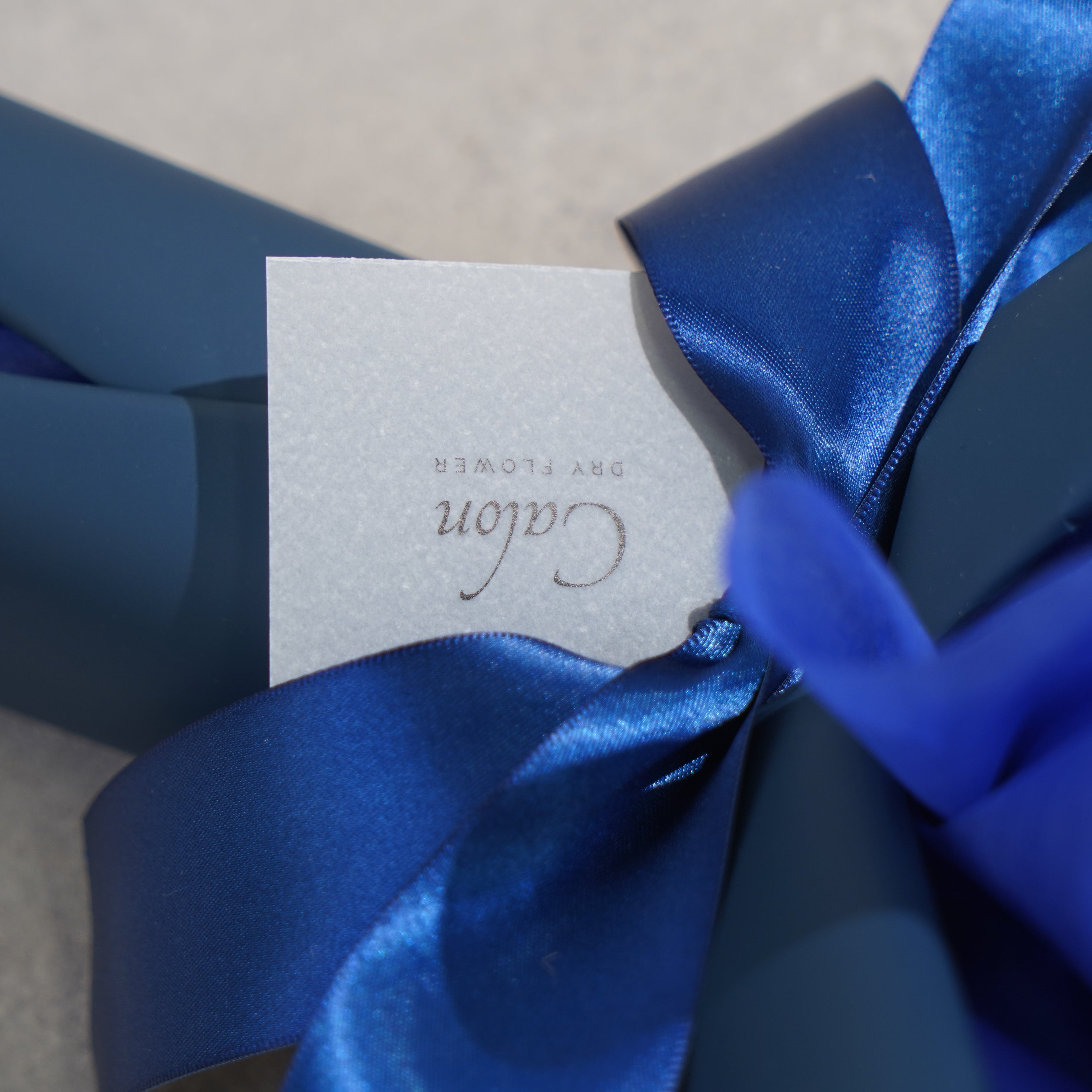 ドライフラワーの花束 Mサイズ ブルー M-693≪限定1点≫