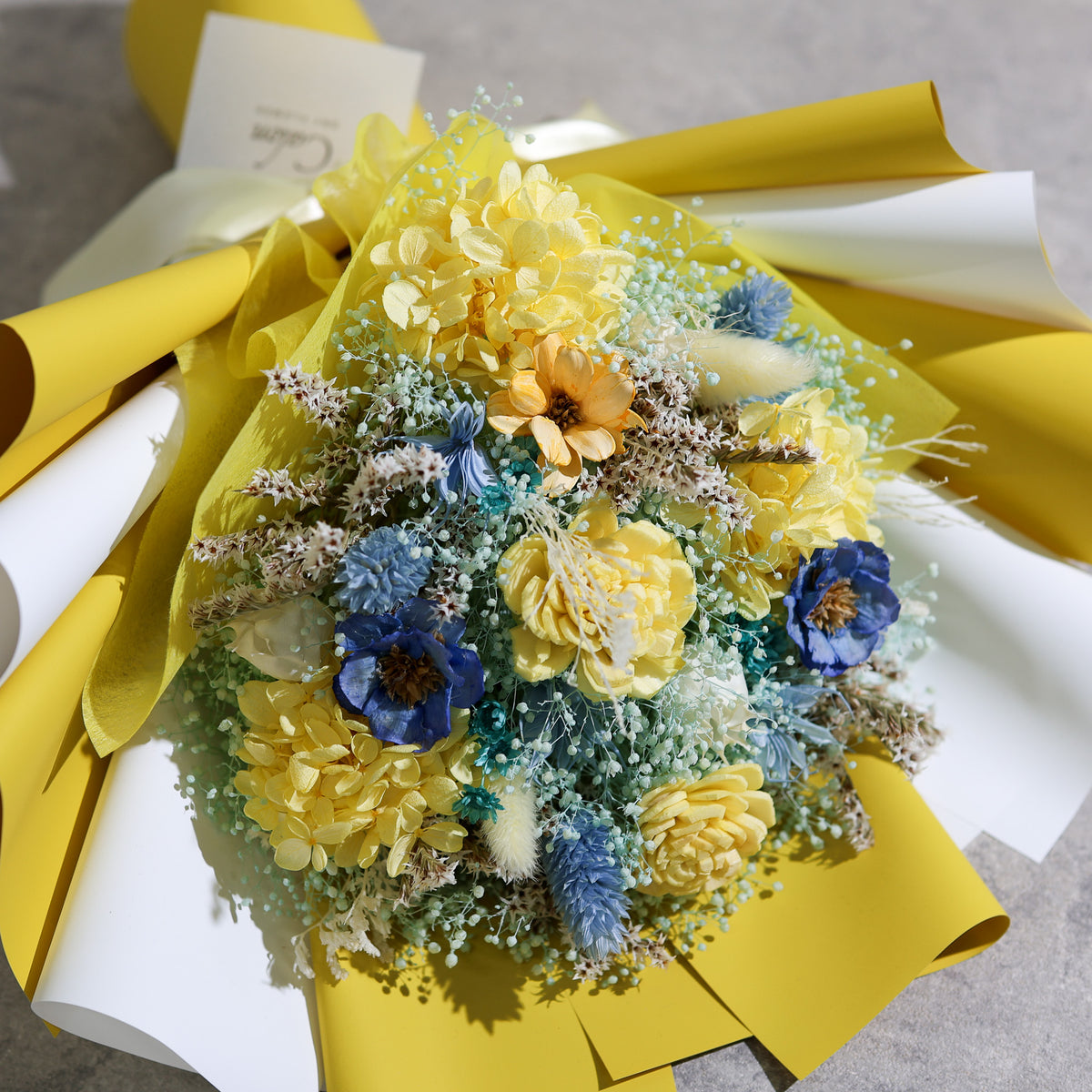 ドライフラワーの花束 Mサイズ ミックス M-871≪限定1点≫