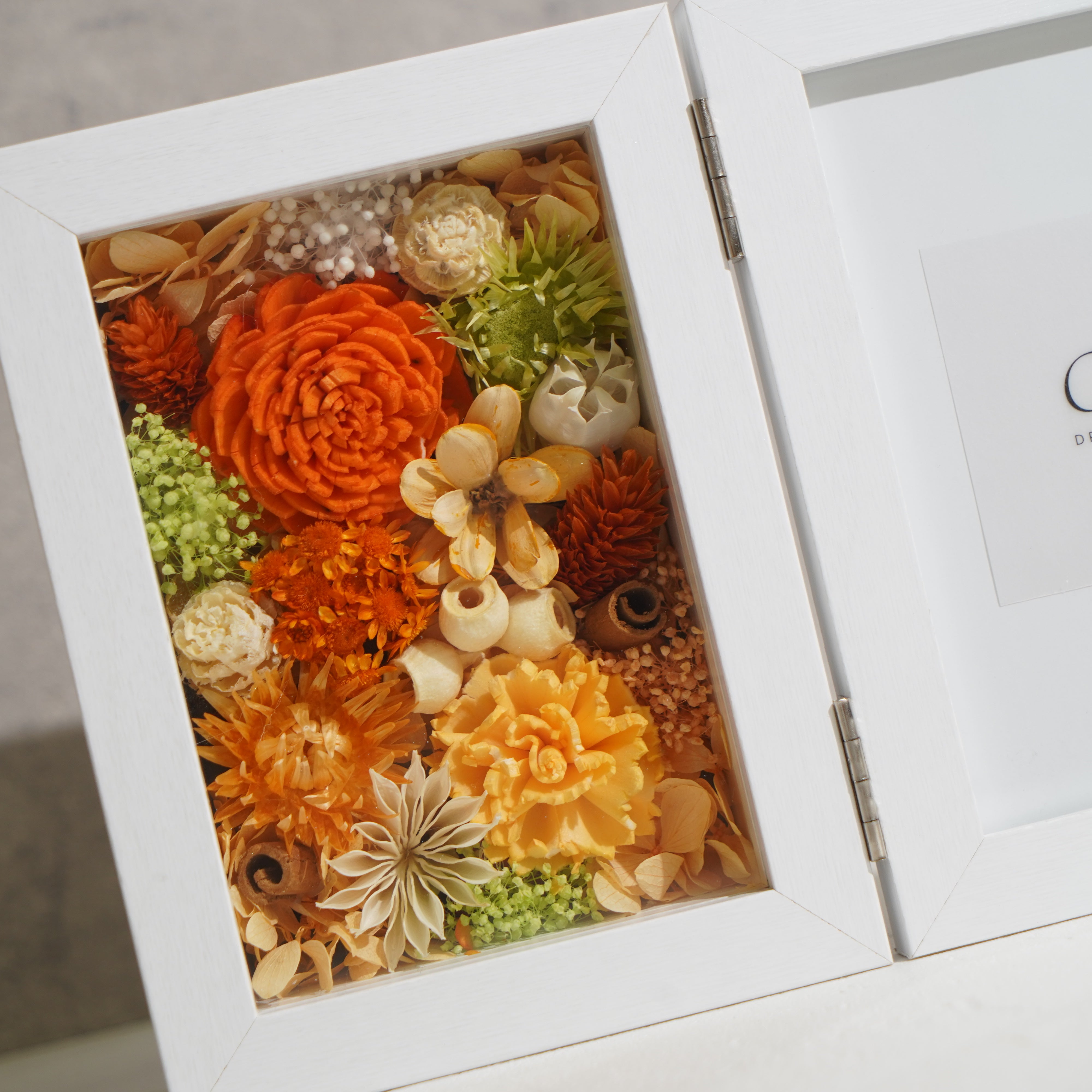 【オレンジ】フォトフレーム Sサイズ PH-267≪限定1点≫