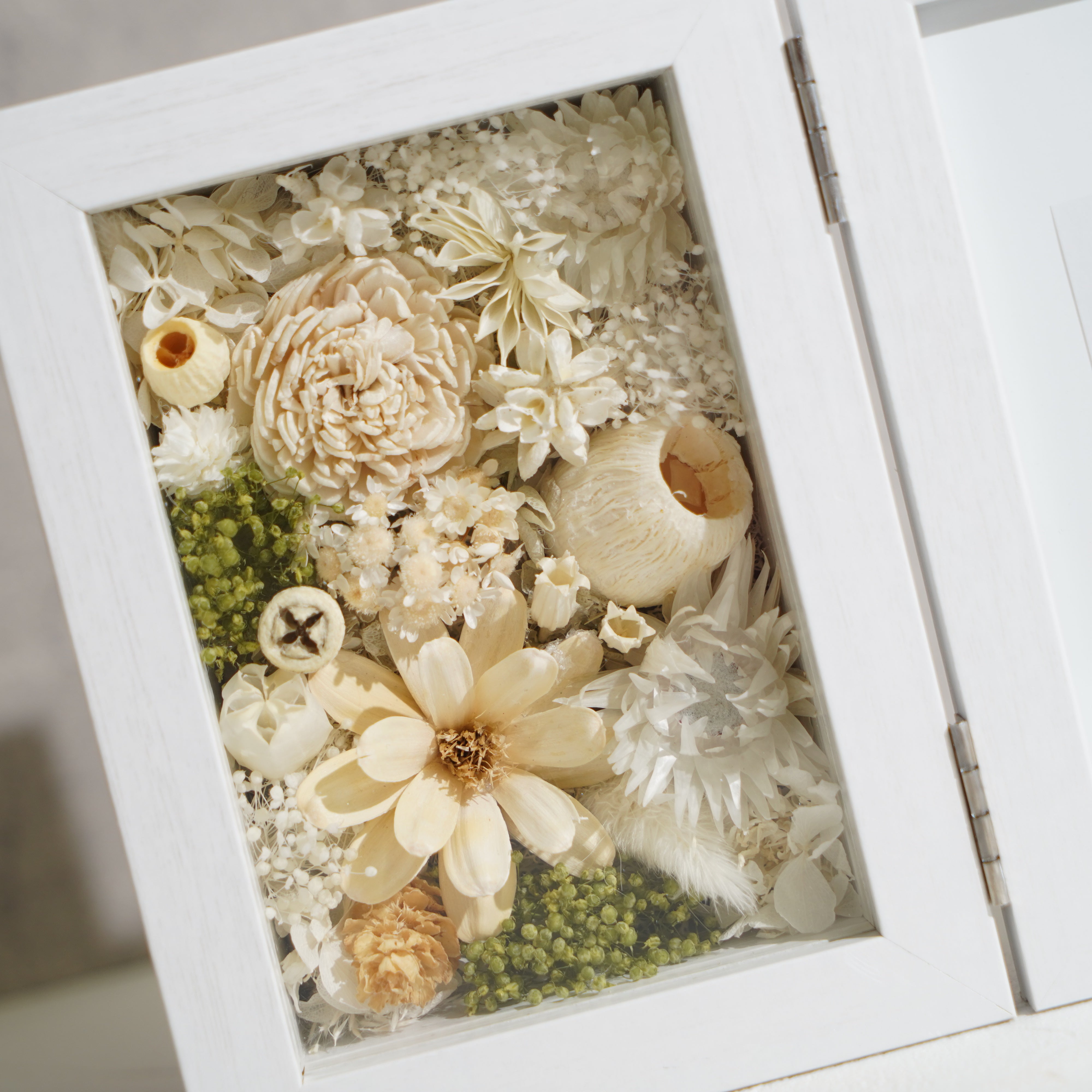 【ホワイト】フォトフレーム Sサイズ PH-279≪限定1点≫