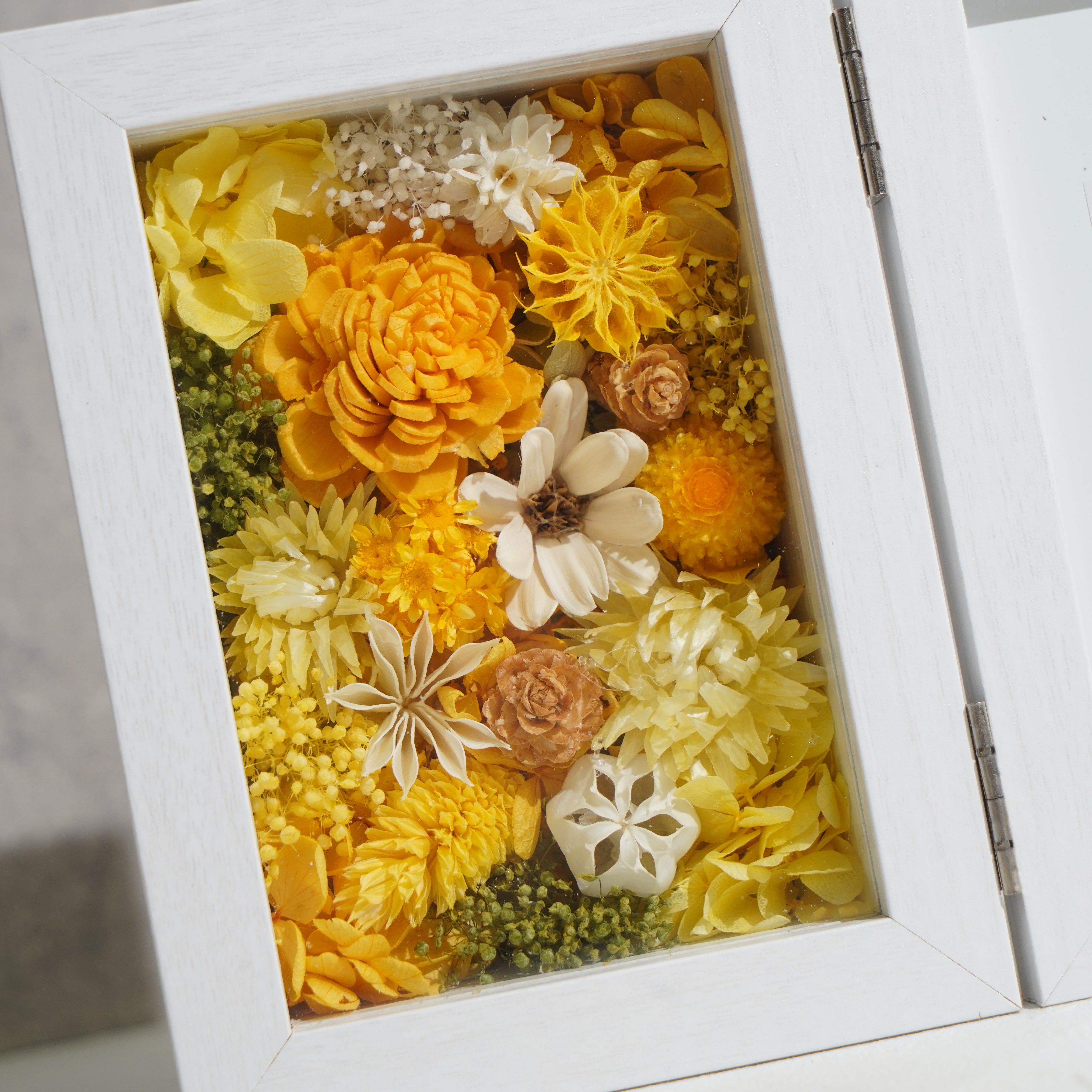 【イエロー】フォトフレーム Sサイズ PH-299≪限定1点≫