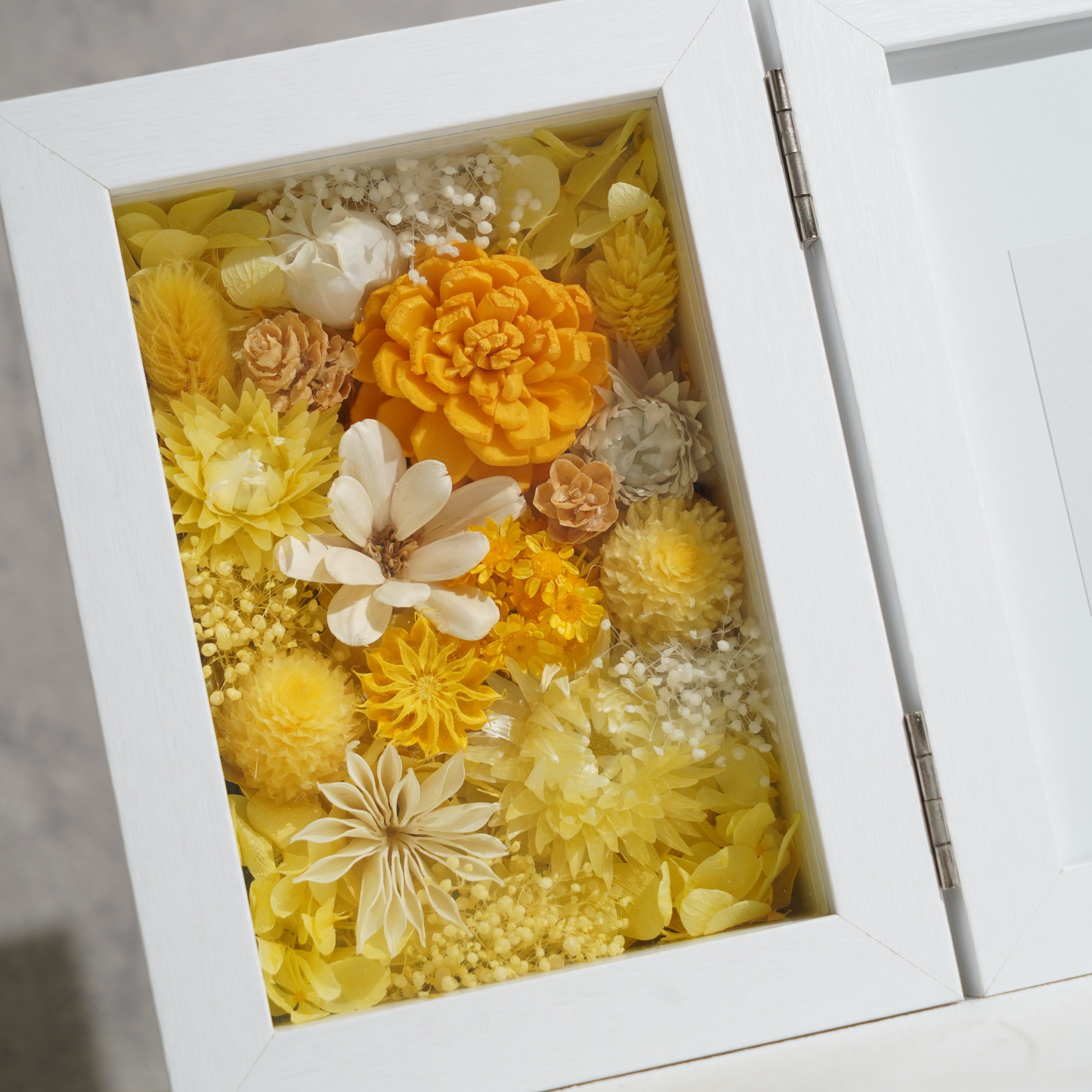 【イエロー】フォトフレーム Sサイズ PH-303≪限定1点≫