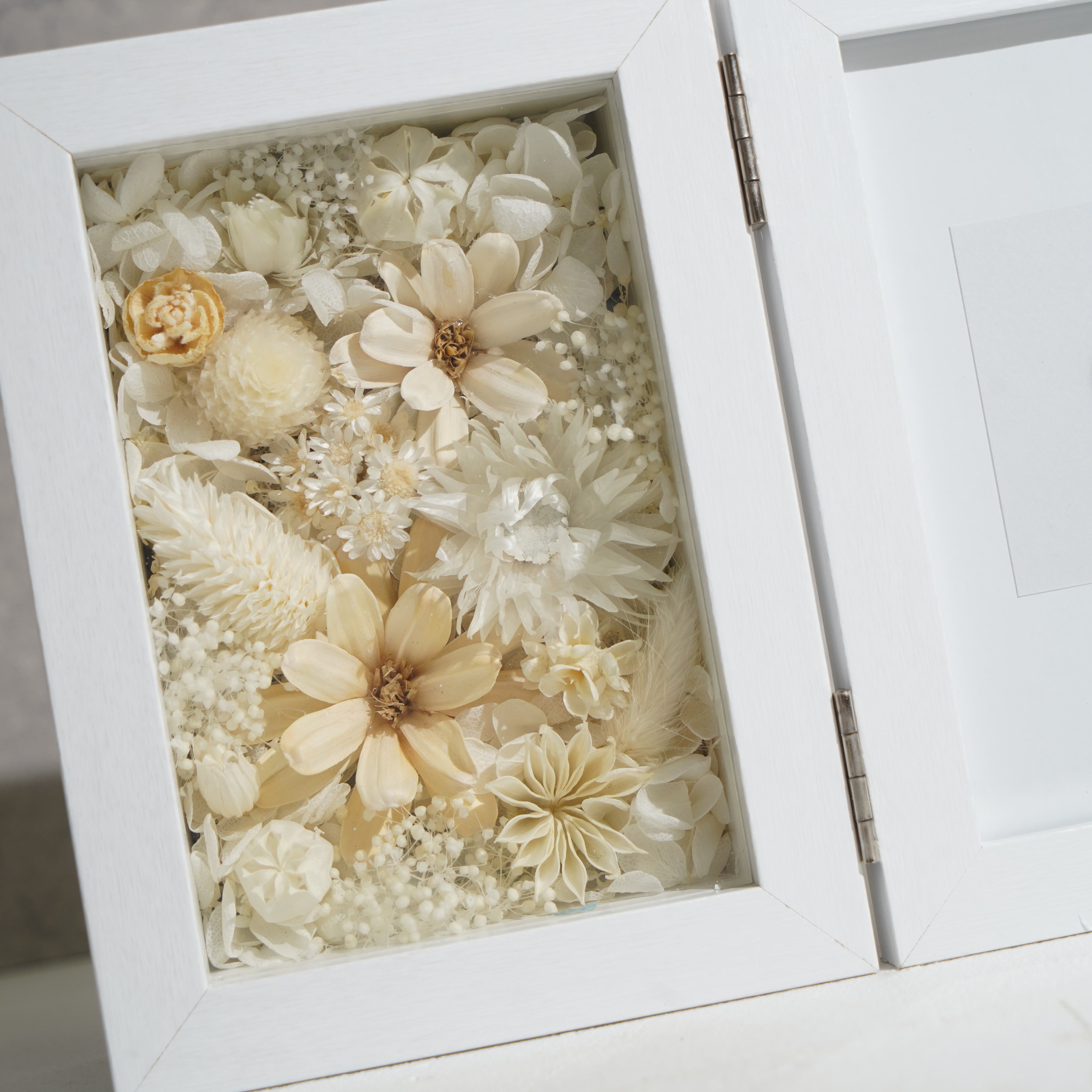 【ホワイト】フォトフレーム Sサイズ PH-305≪限定1点≫