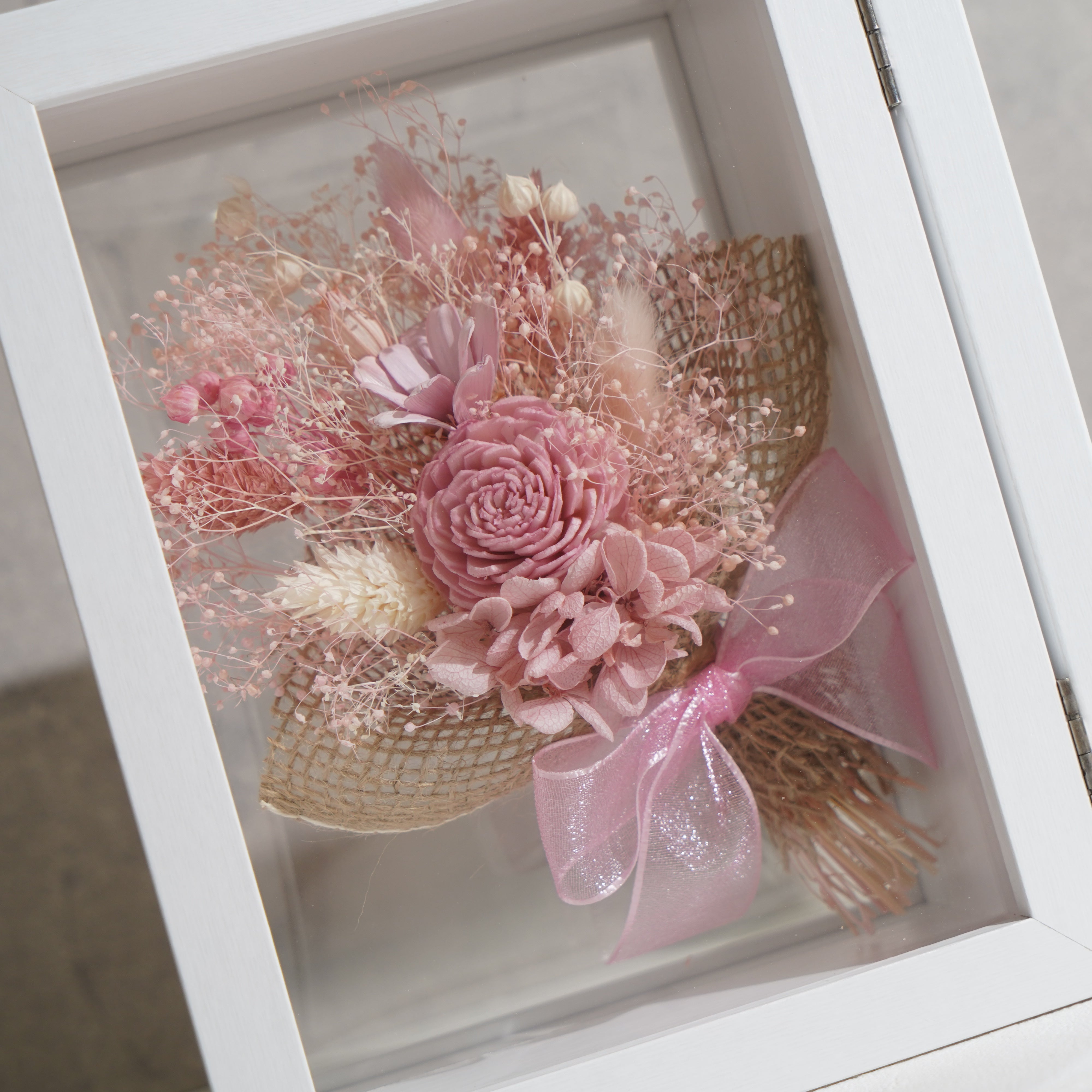 【ピンク】フォトフレーム Mサイズ PHM-72≪限定1点≫