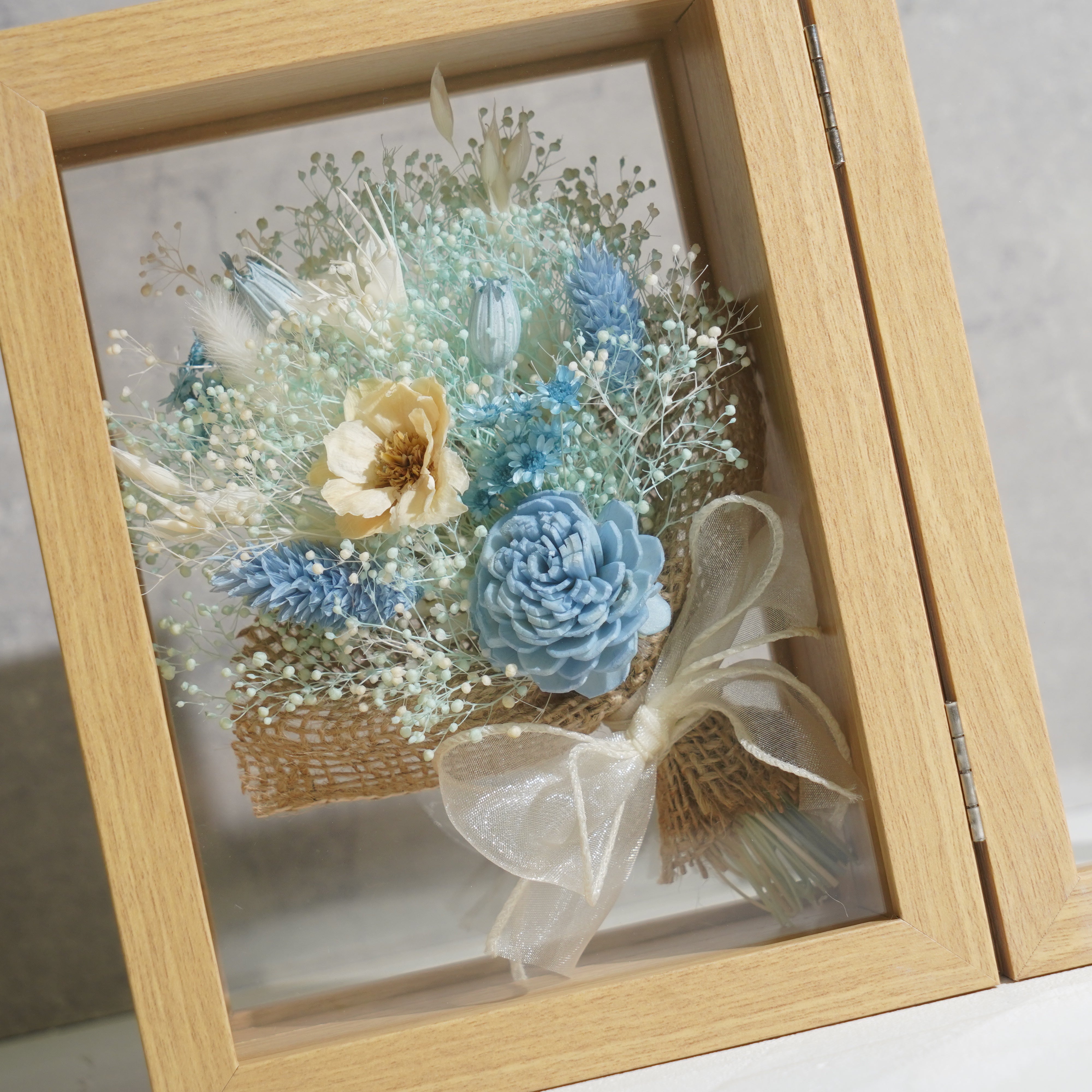 【ライトブルー】フォトフレーム Mサイズ PHM-86≪限定1点≫