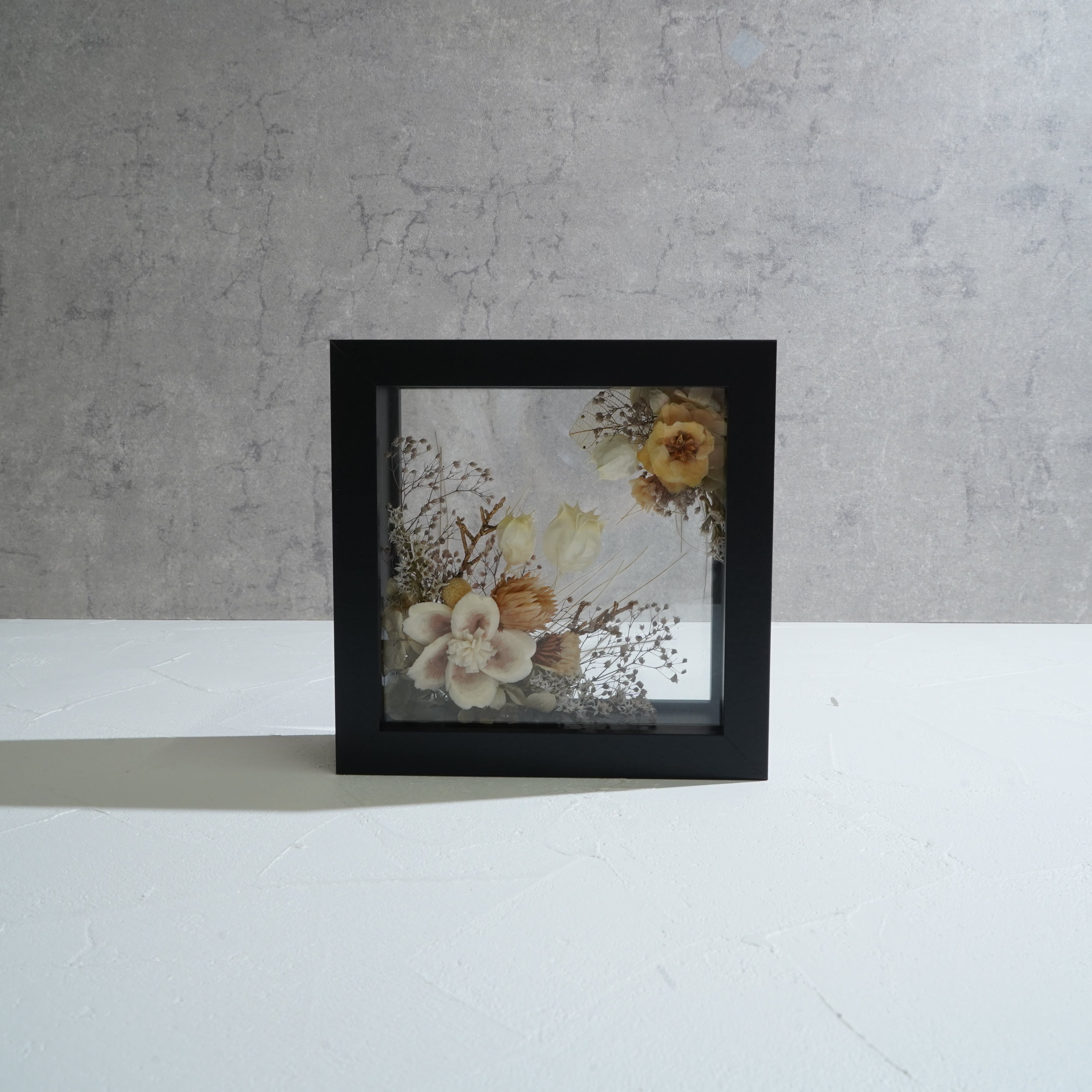 【ナチュラル】フレームフラワー Mサイズ アートタイプ FM-42≪限定1点≫