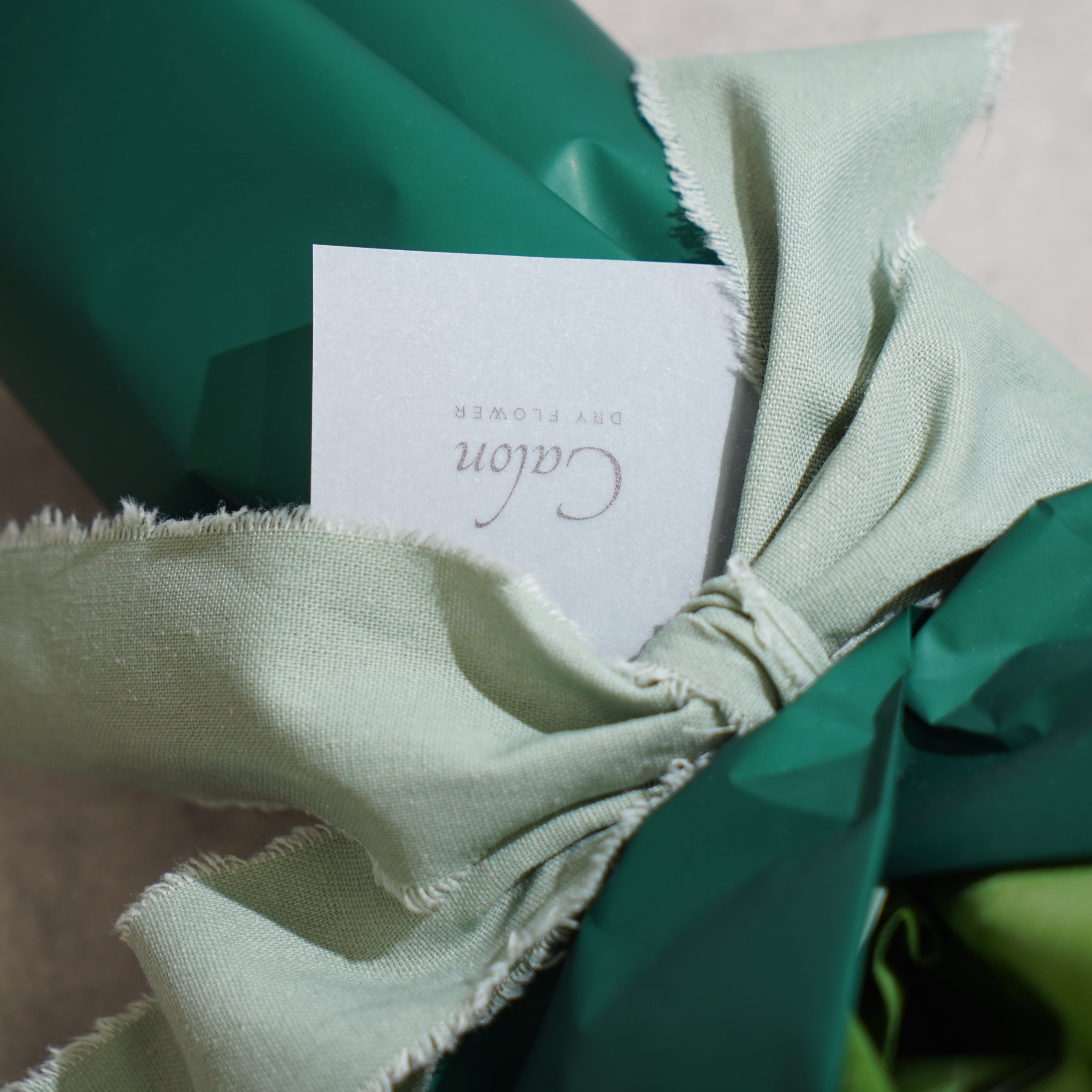 ドライフラワーの花束 LLサイズ グリーン LL-31≪限定1点≫