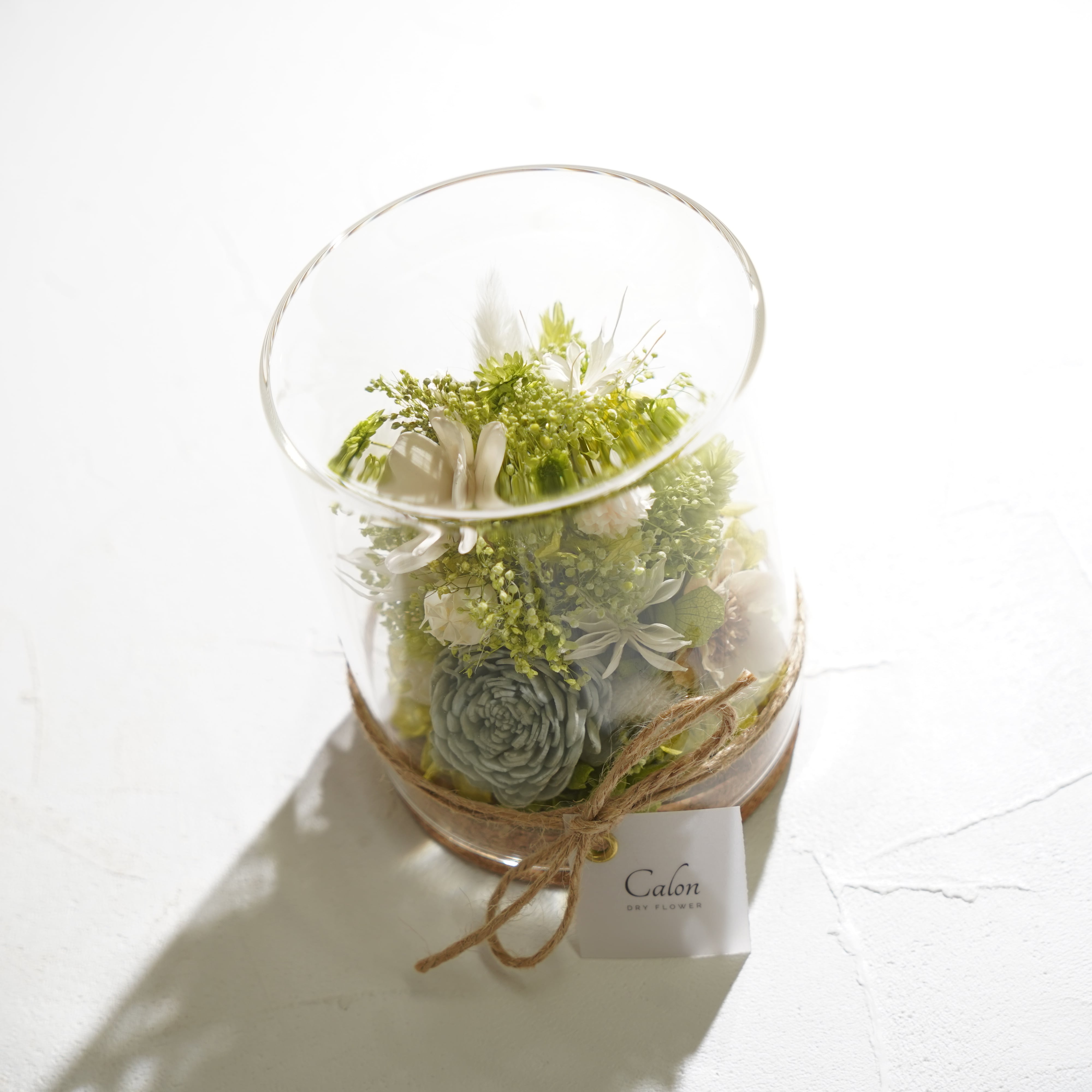 【ライトグリーン】ボトルフラワー Mサイズ BM-34≪限定1点≫