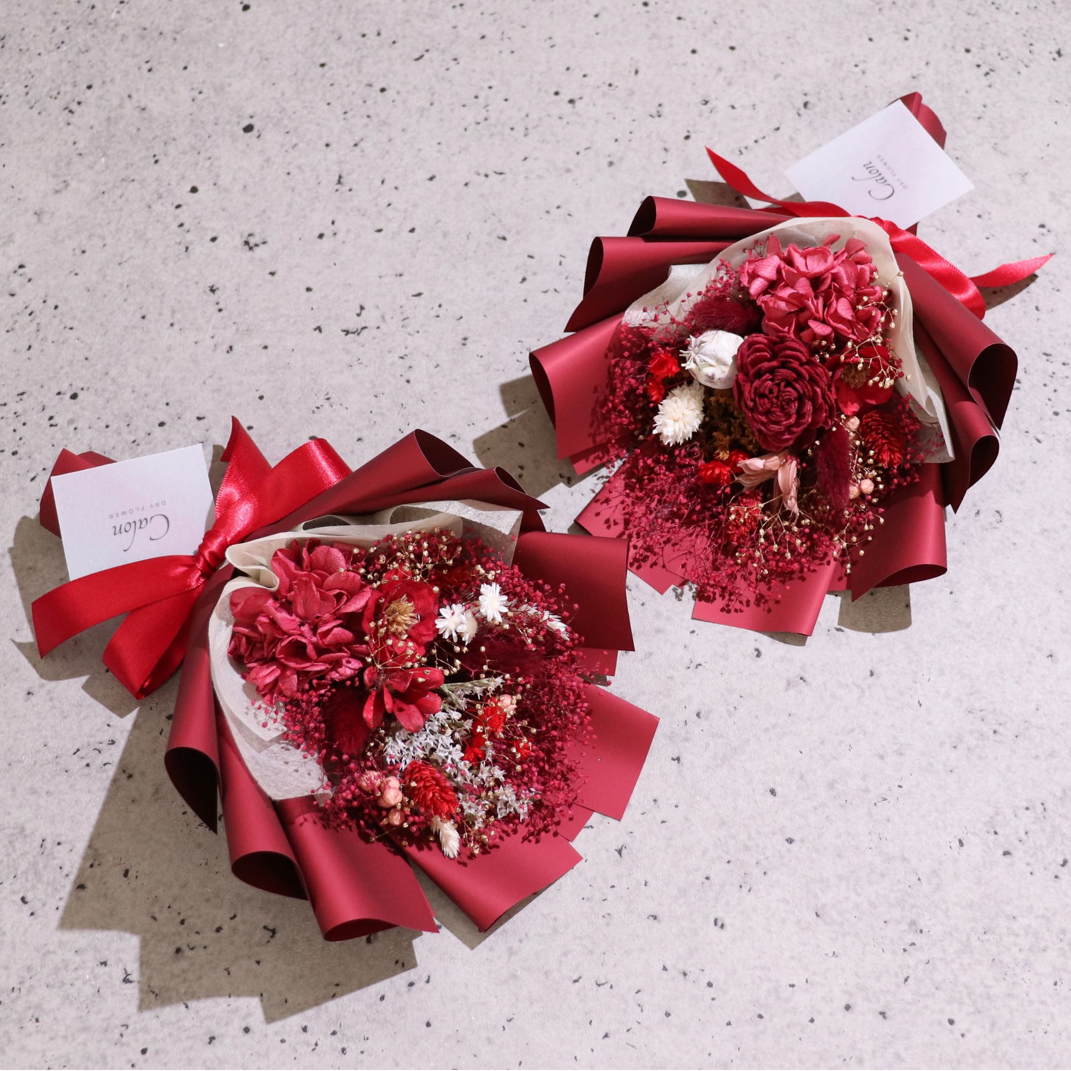 #おまかせ花束S_レッド系