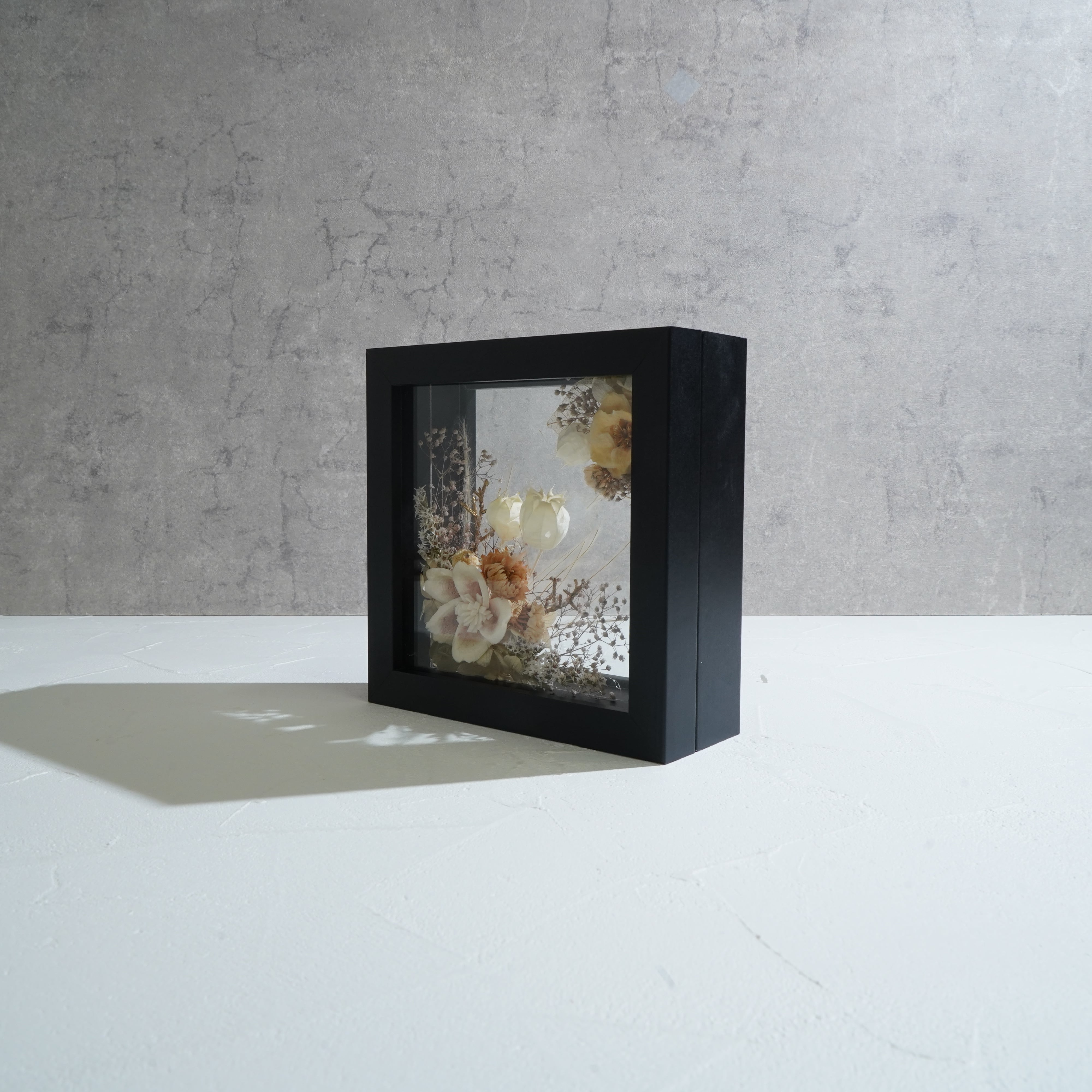 【ナチュラル】フレームフラワー Mサイズ アートタイプ FM-42≪限定1点≫