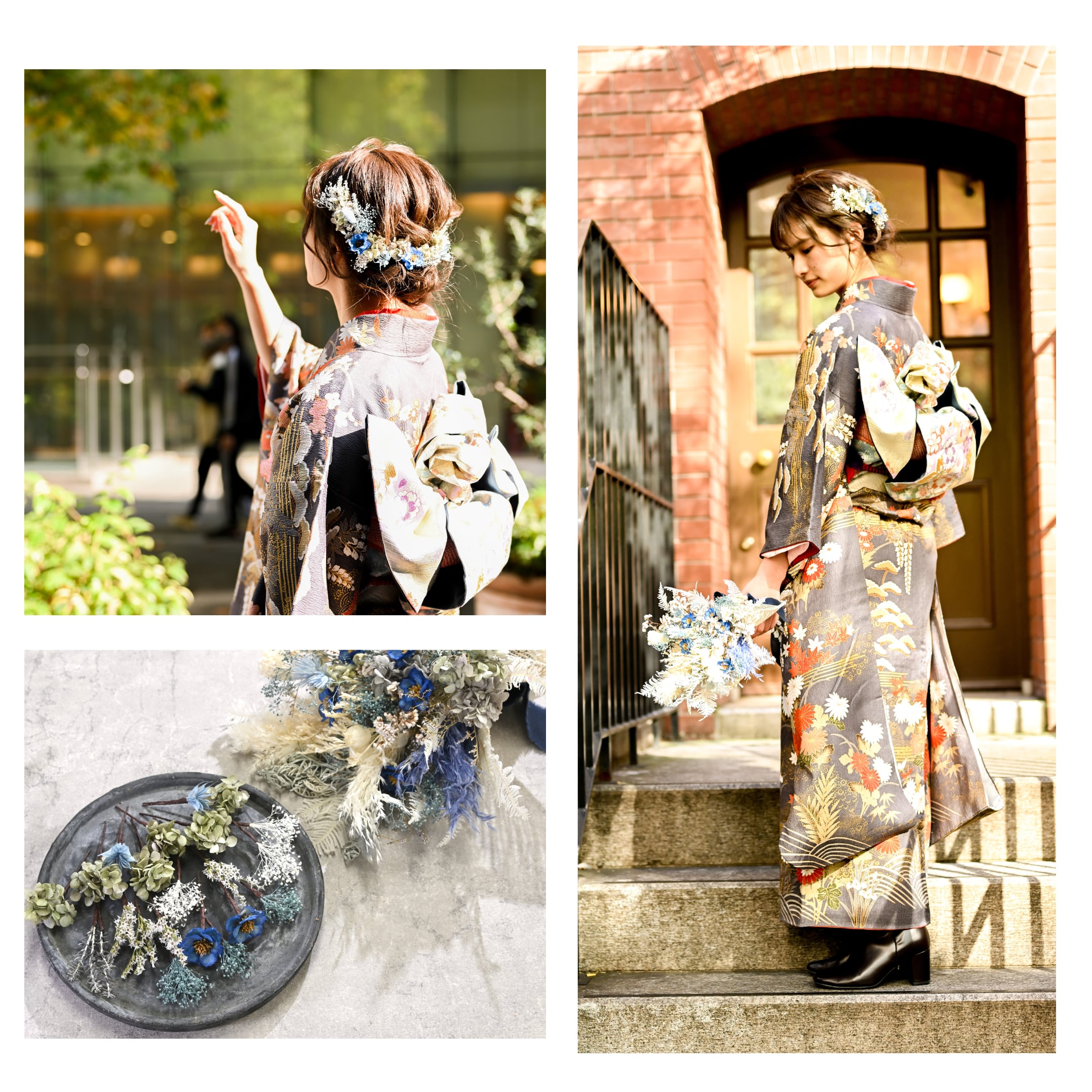 【オーダーメイド】髪飾り&アニバーサリーブーケ