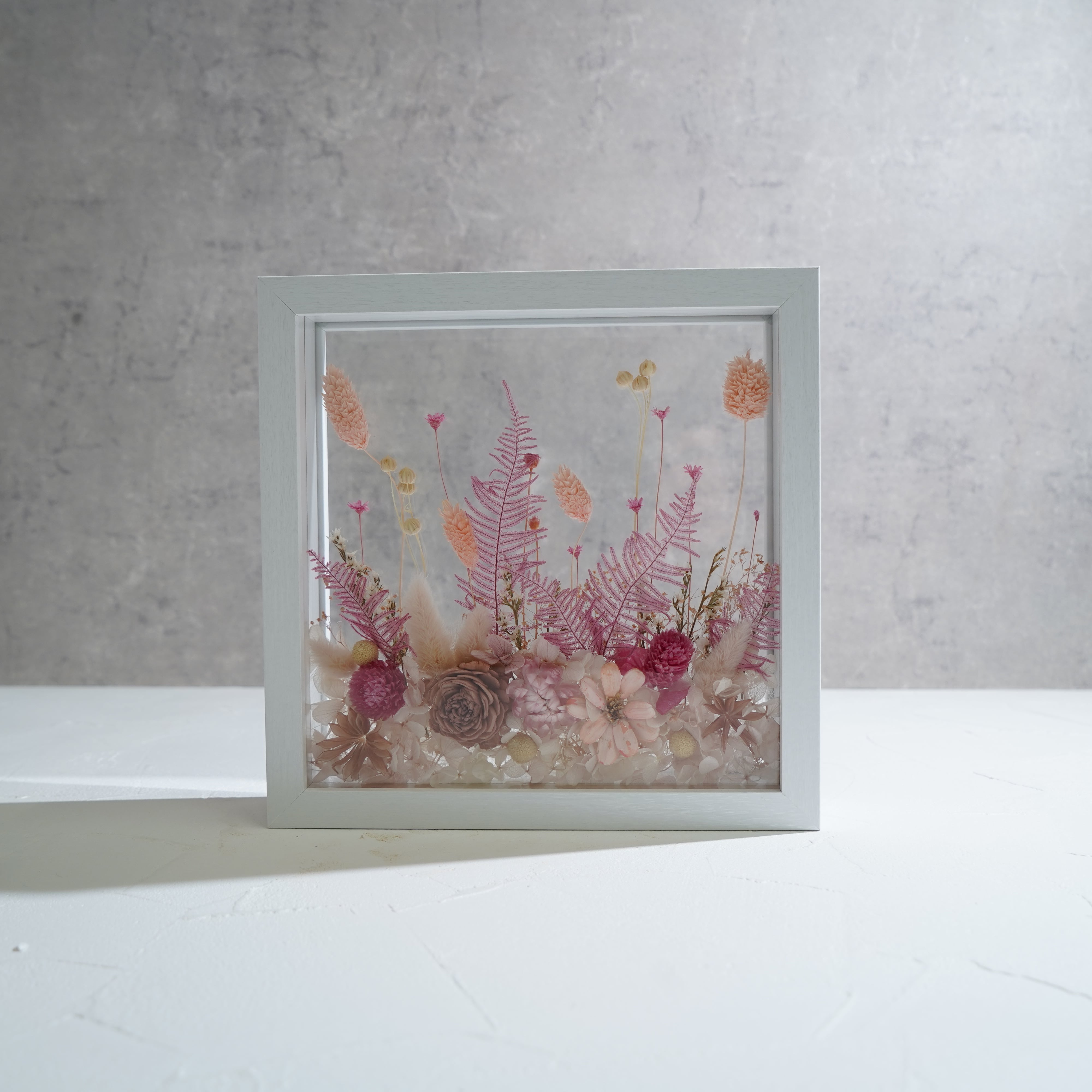 【ピンク】フレームフラワー Lサイズ ガーデンタイプ FL-50≪限定1点≫