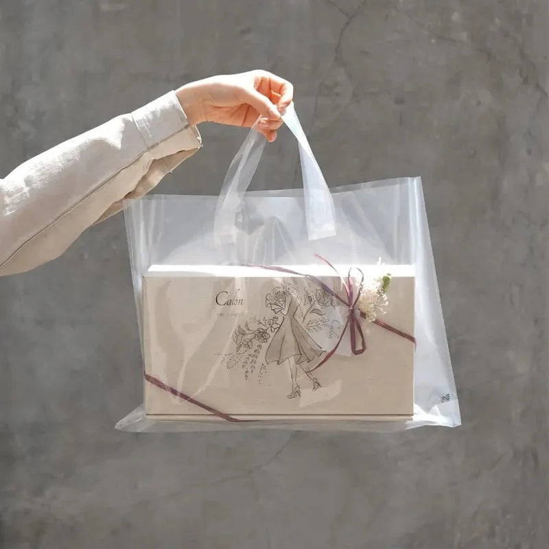 Calonオリジナル透明ショッパー