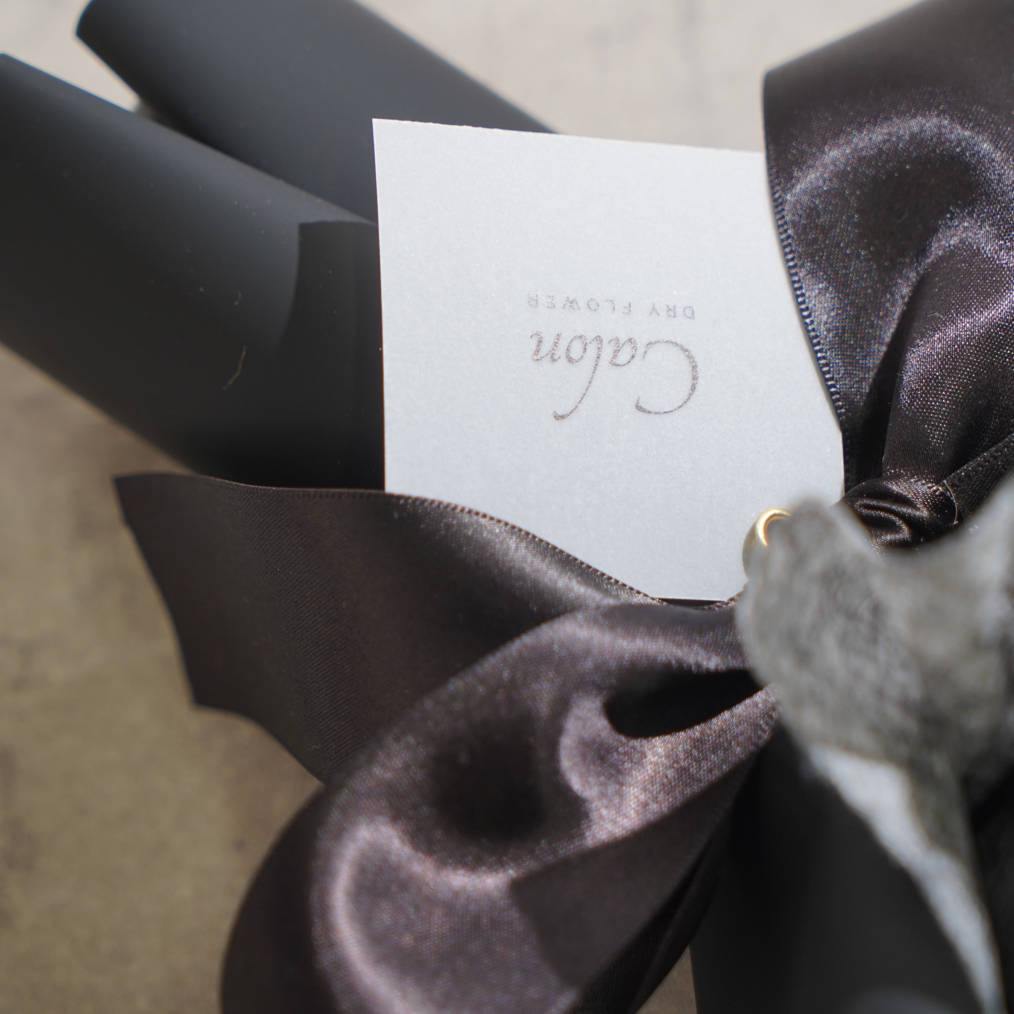 ドライフラワーの花束 Mサイズ ブラック M-527≪限定1点≫