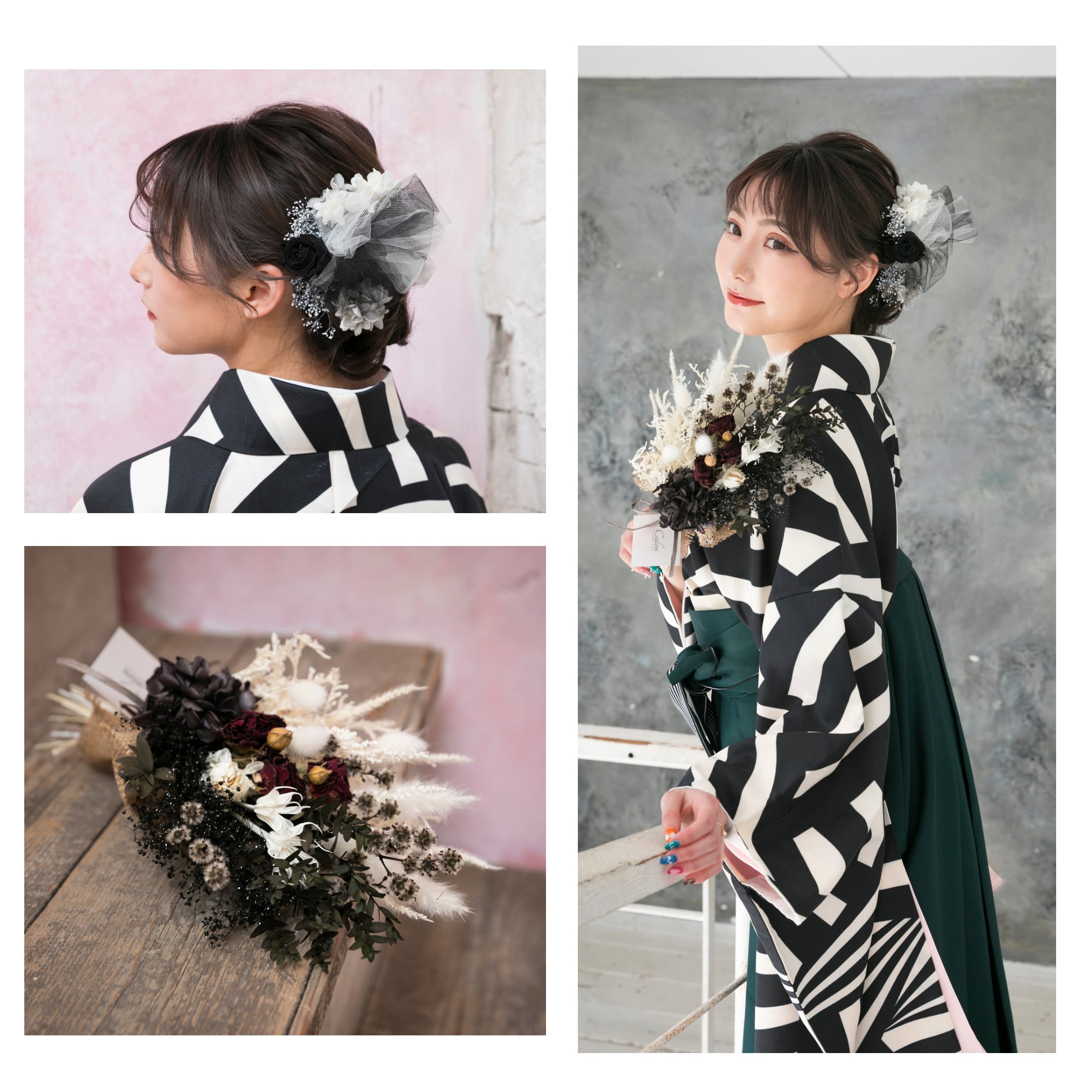 【オーダーメイド】髪飾り&アニバーサリーブーケ