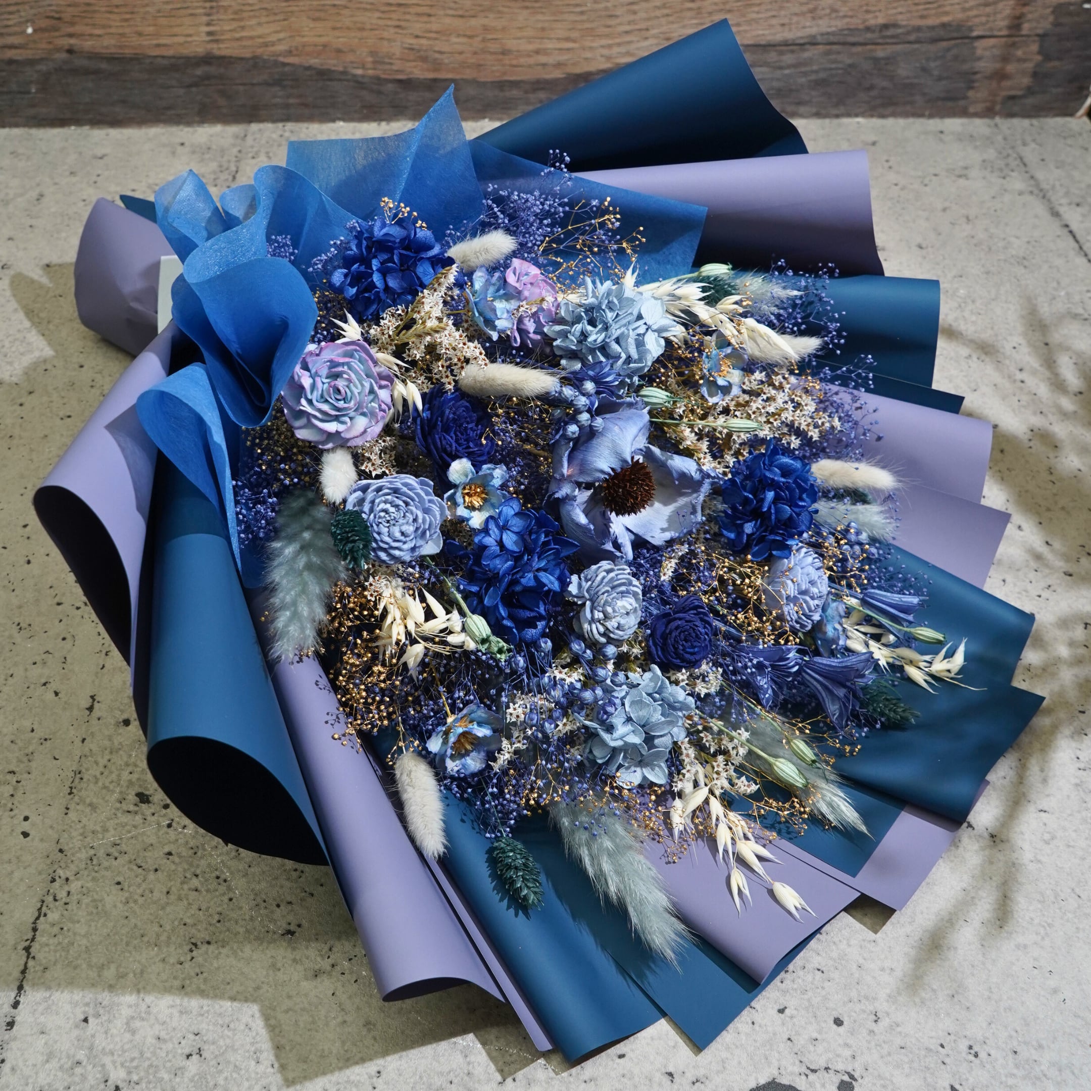 オーダーメイド】ドライフラワーの花束 LLサイズ