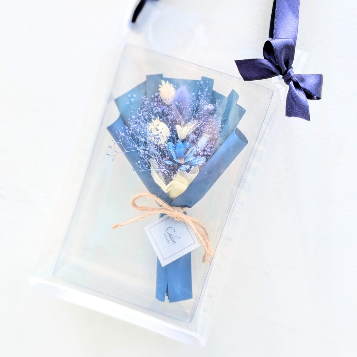 ミニ花束バッグ ブルー SS-13≪限定１点≫