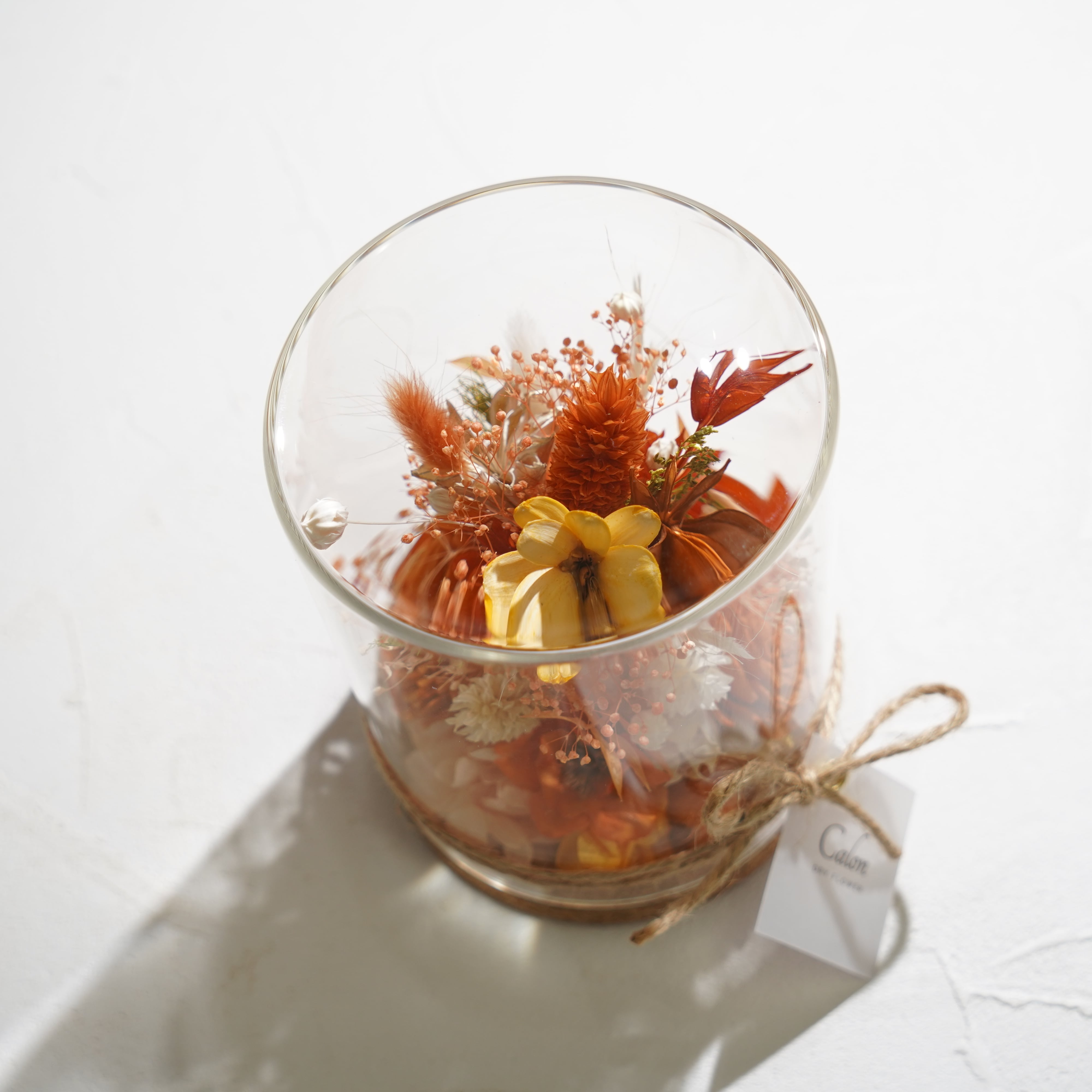 【オレンジ】ボトルフラワー Mサイズ BM-40≪限定１点≫