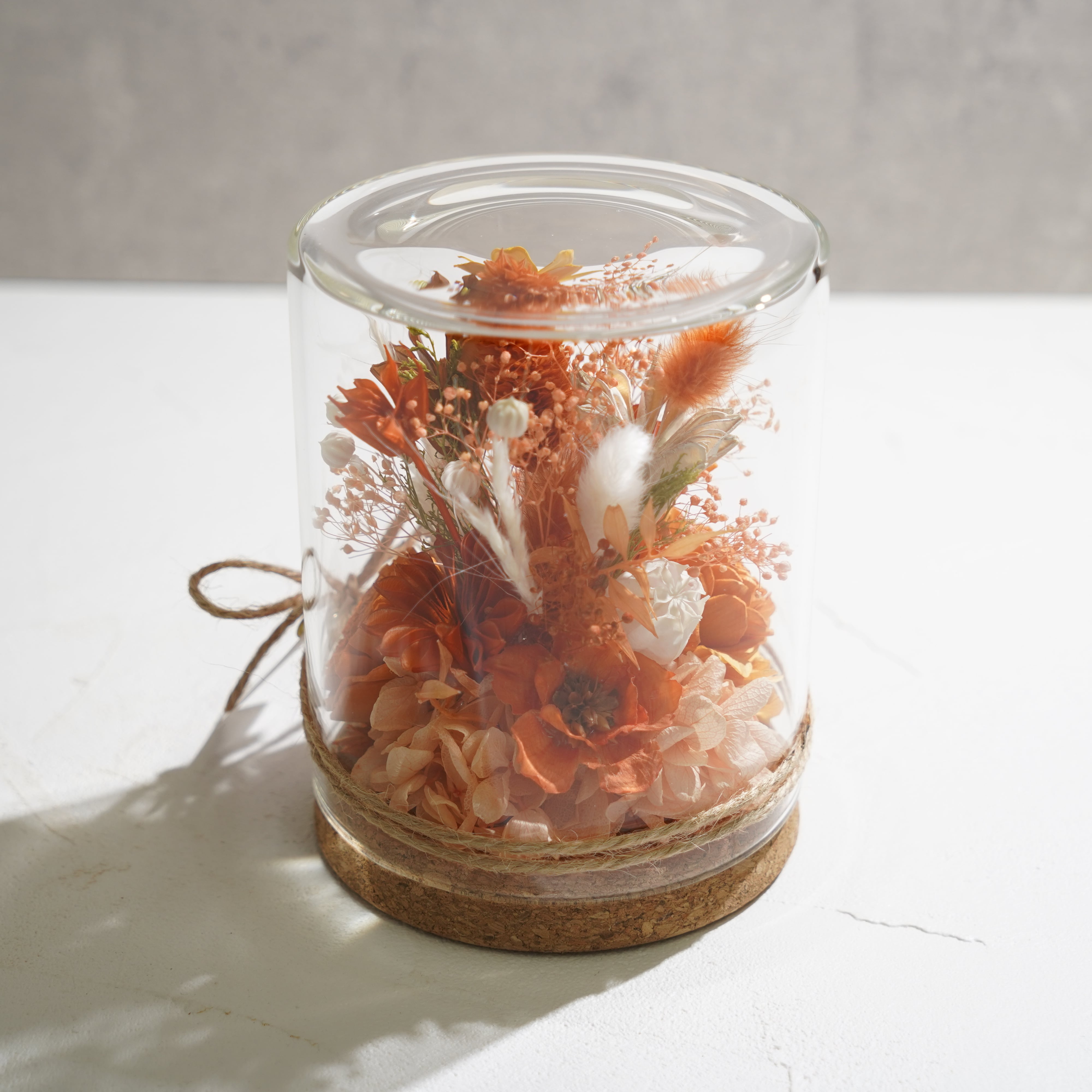 【オレンジ】ボトルフラワー Mサイズ BM-40≪限定１点≫