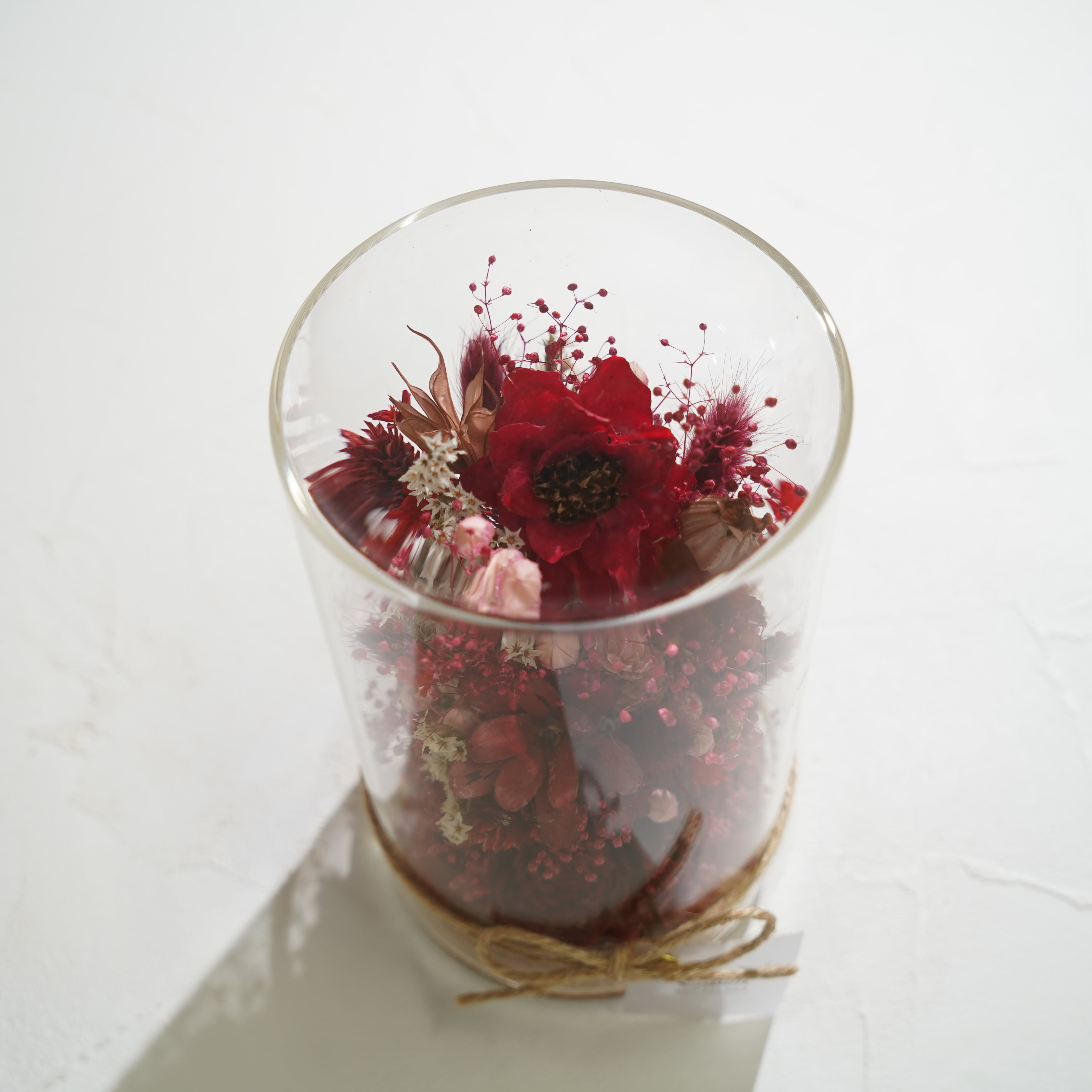 【レッド】ボトルフラワー Lサイズ BL-09≪限定１点≫