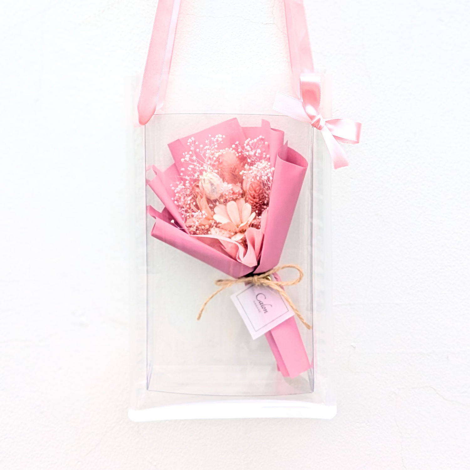 ミニ花束バッグ ピンク SS-1≪限定１点≫