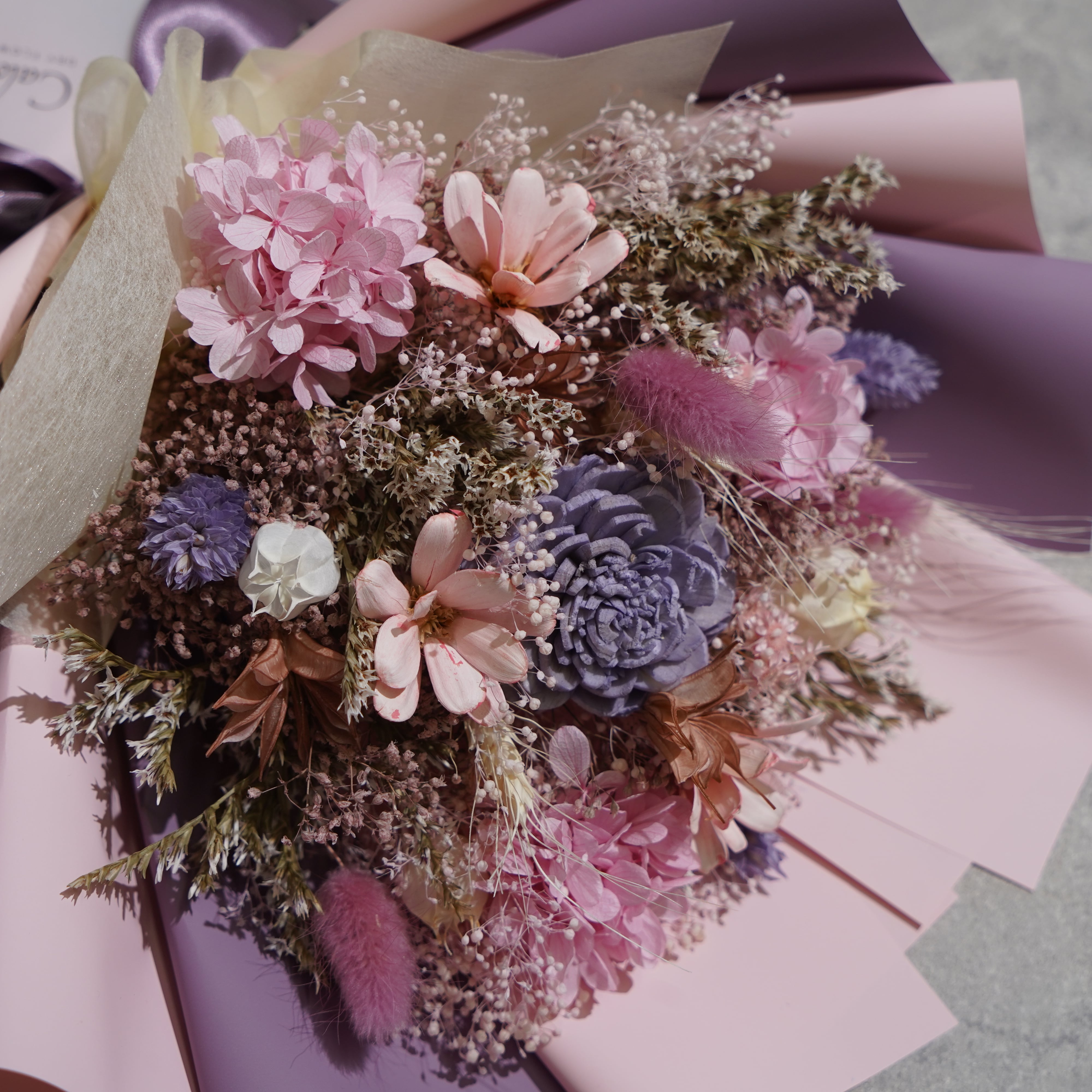 ドライフラワーの花束 Mサイズ ミックス M-579≪限定1点≫