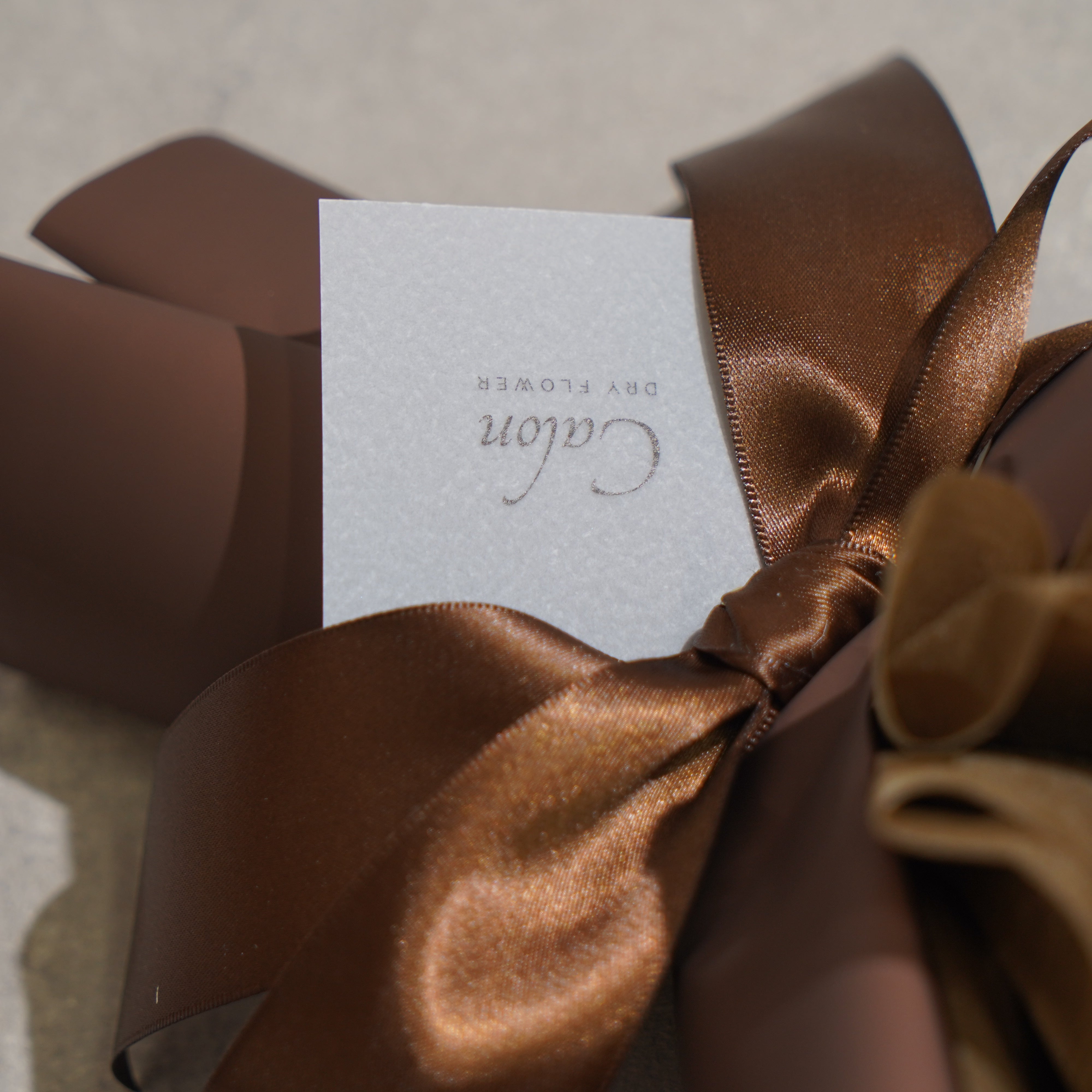 ドライフラワーの花束 Mサイズ ブラウン M-601≪限定１点≫