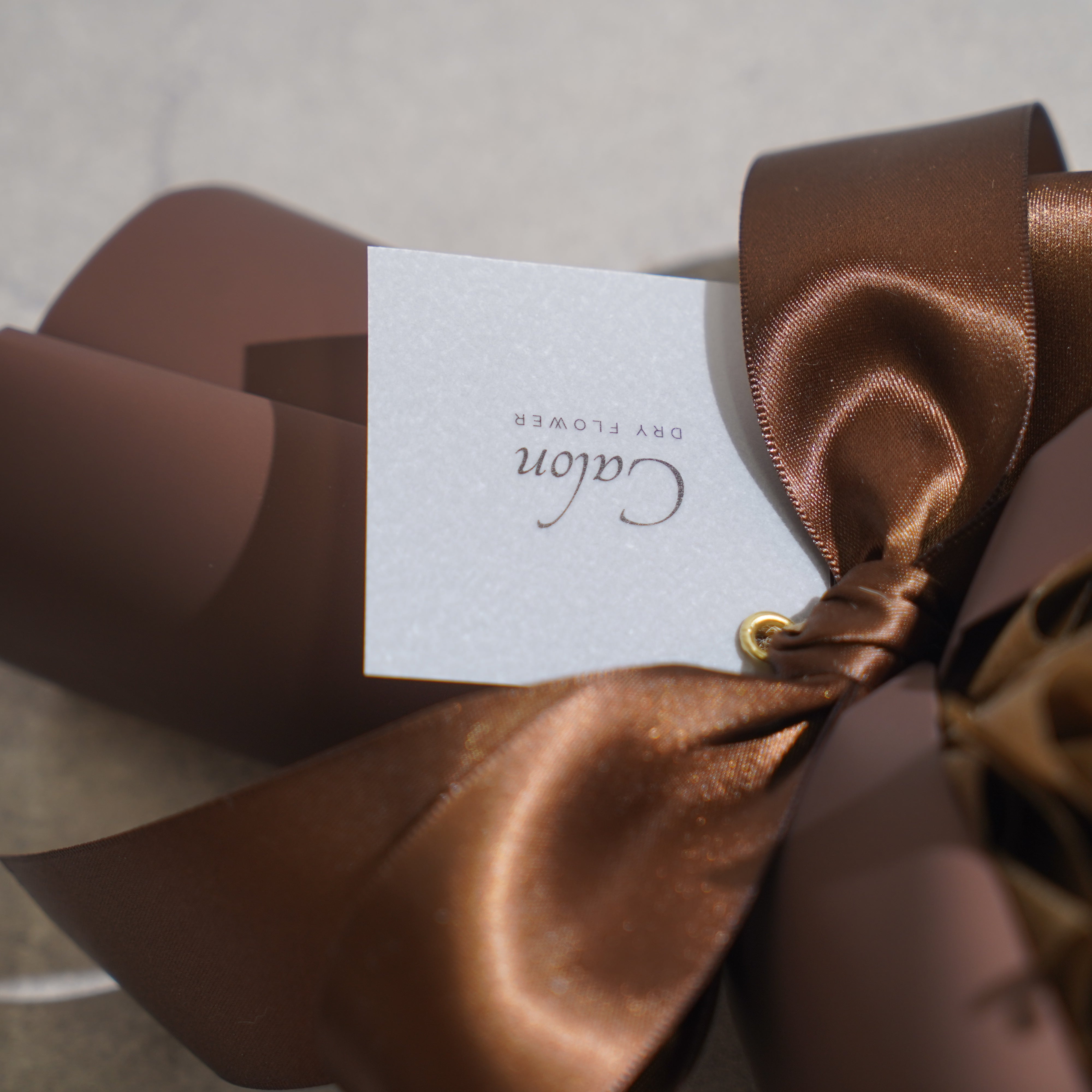 ドライフラワーの花束 Mサイズ ブラウン M-608≪限定１点≫