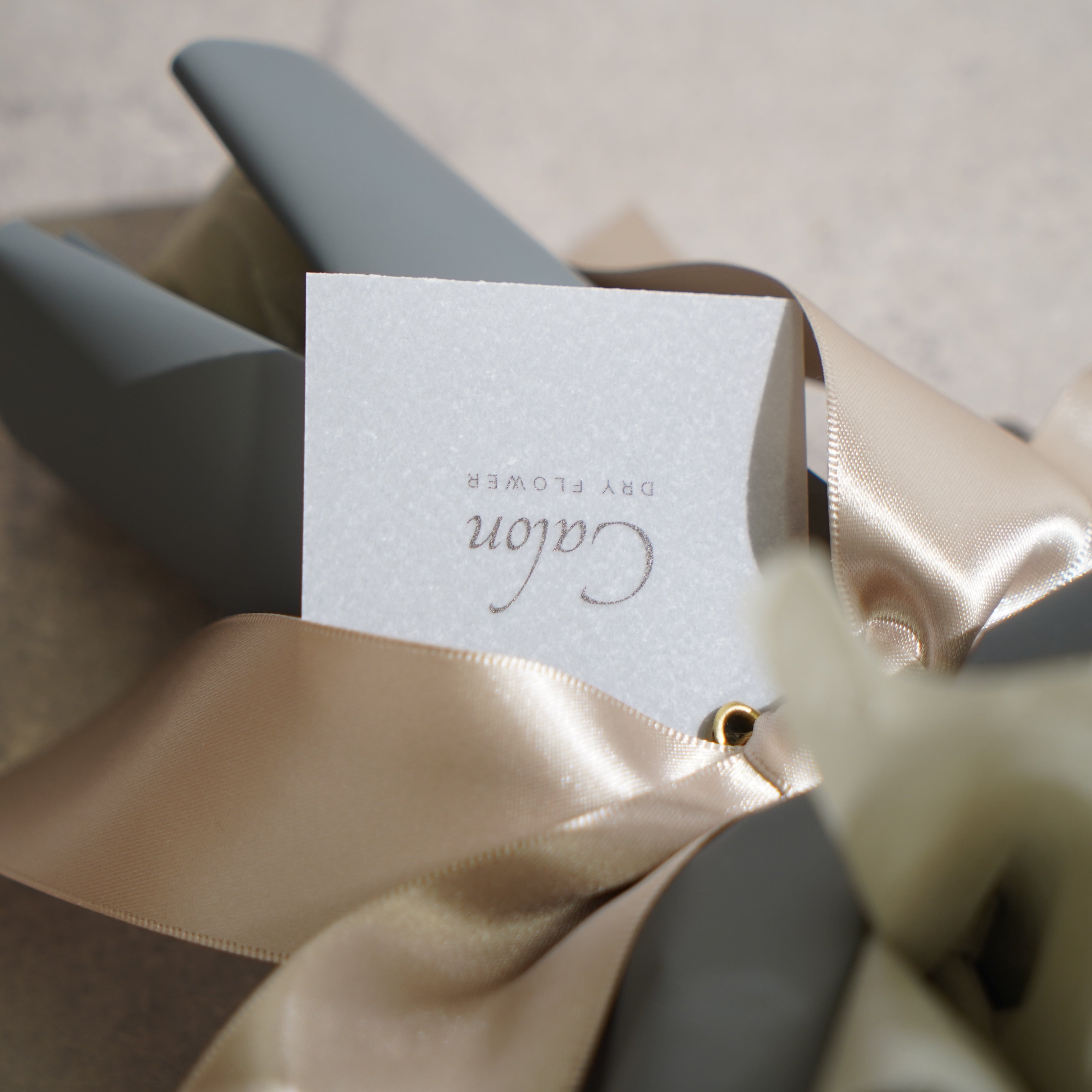 ドライフラワーの花束 Mサイズ グレー M-622≪限定1点≫