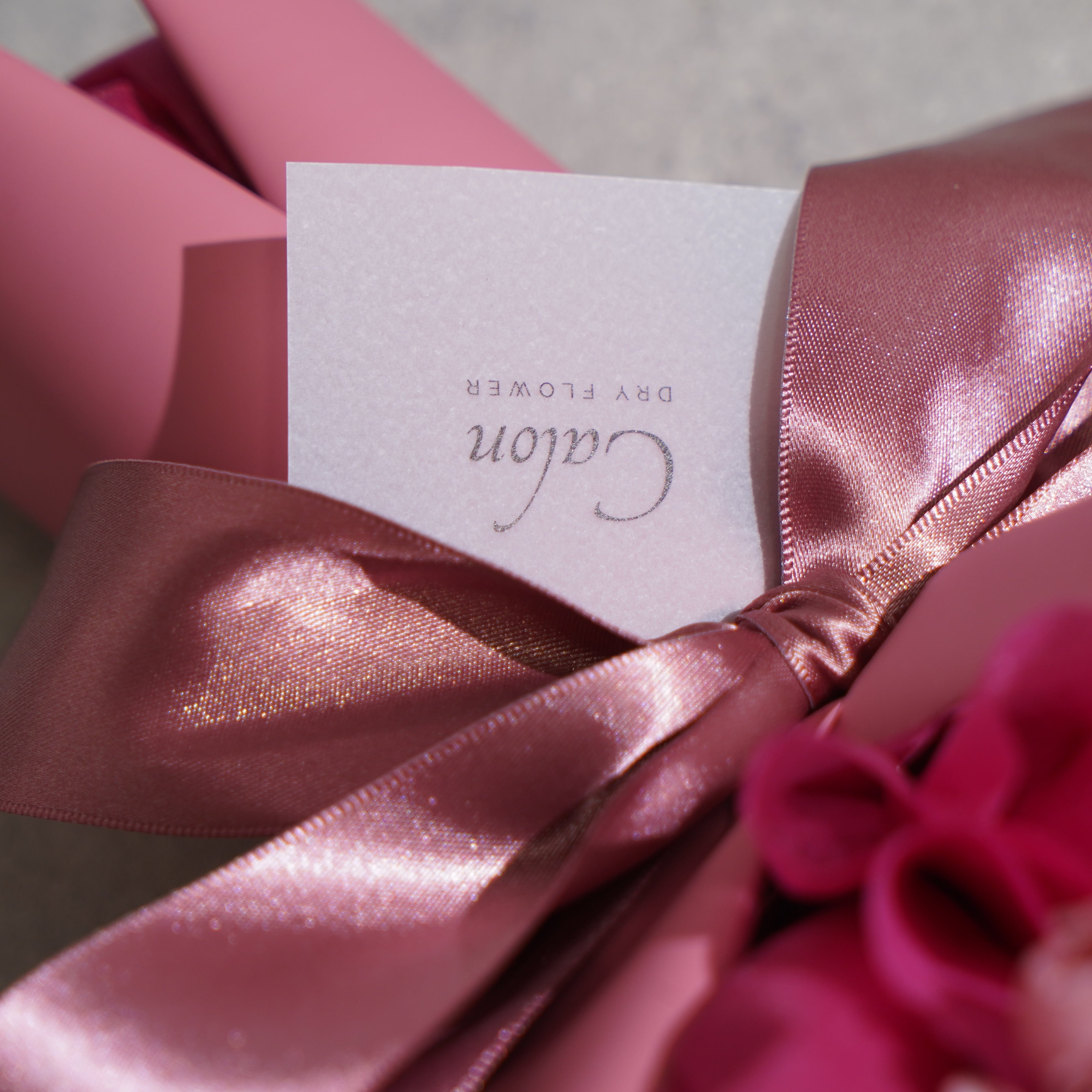 ドライフラワーの花束 Mサイズ ピンク M-636≪限定１点≫