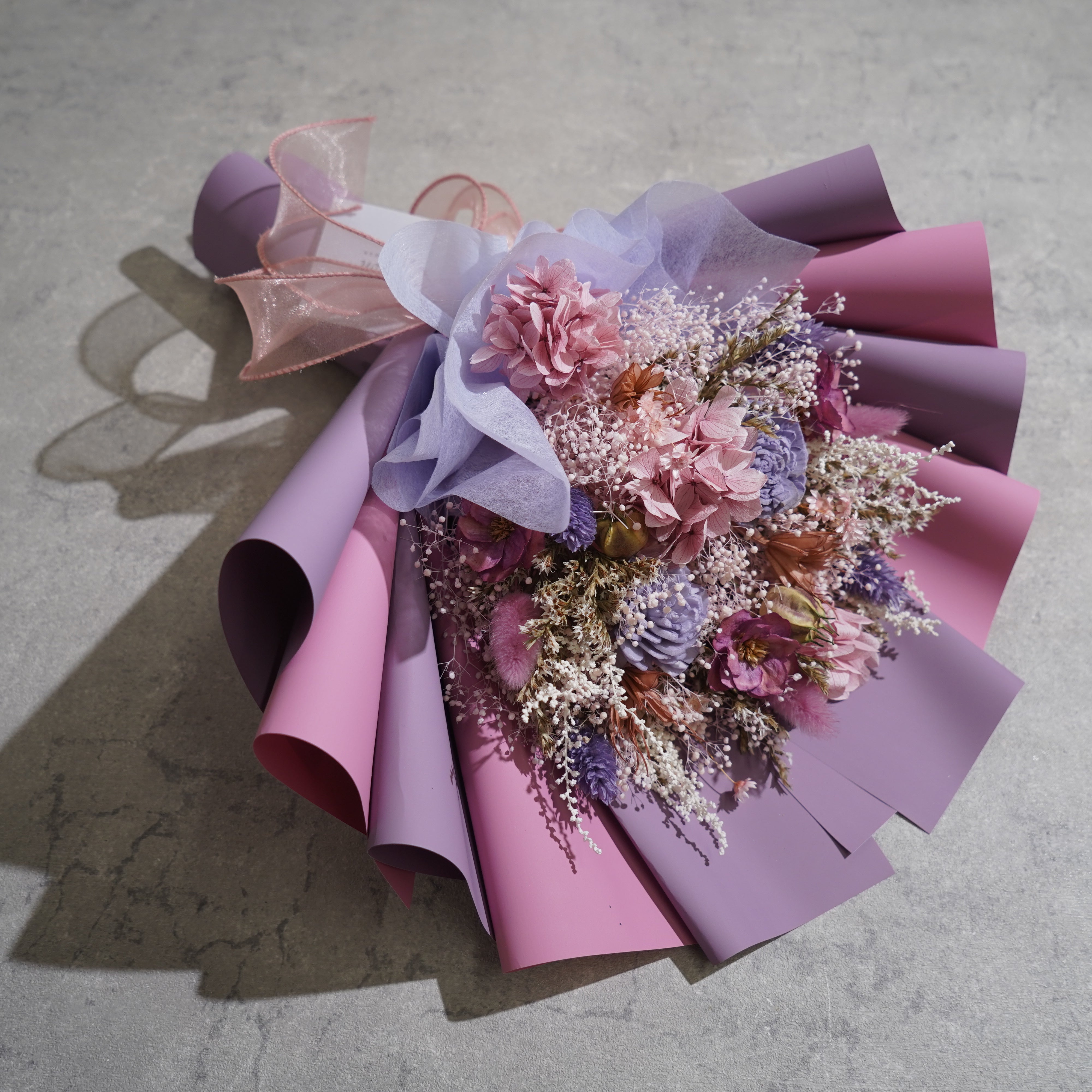 ドライフラワーの花束 Mサイズ ミックス M-643≪限定１点≫