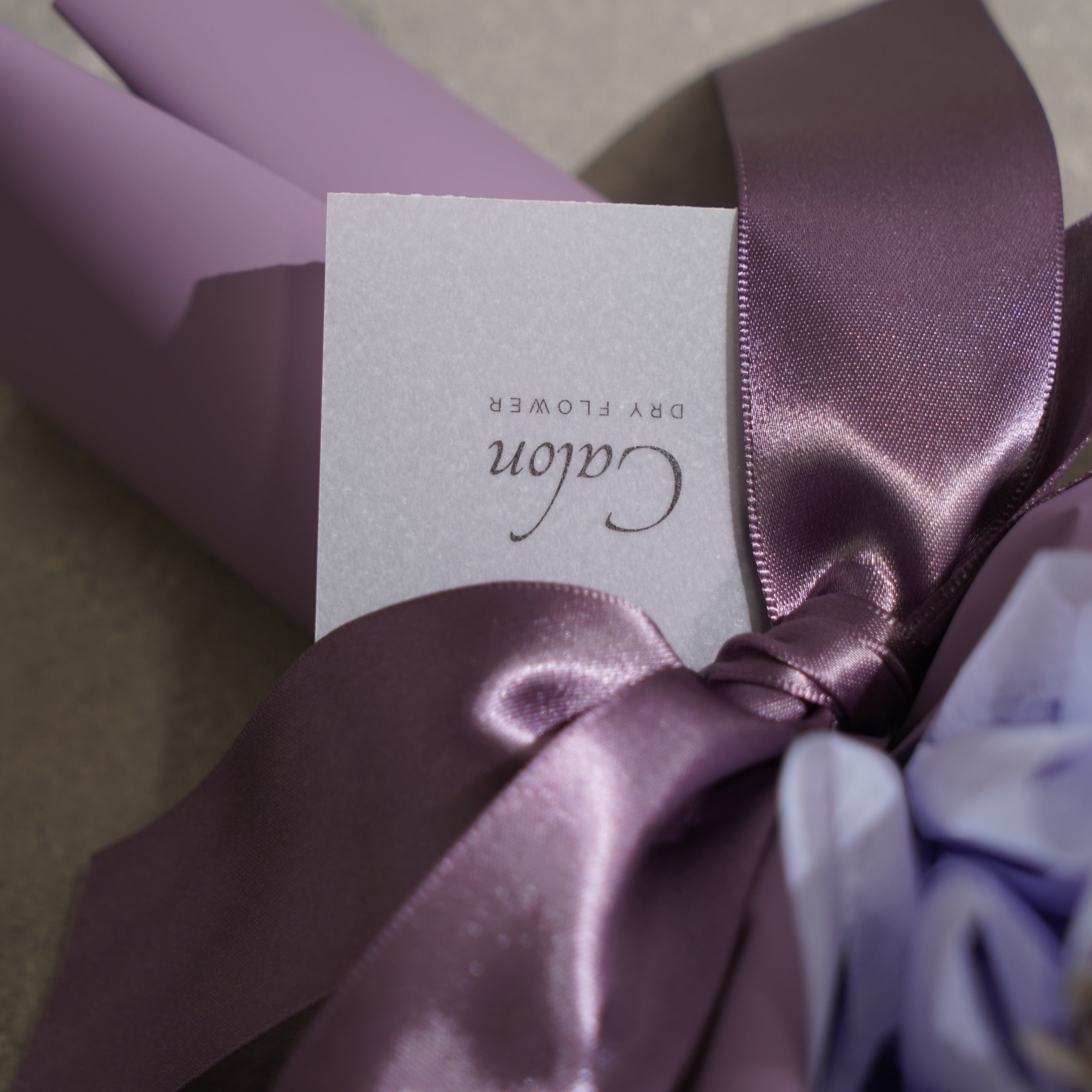 ドライフラワーの花束 Mサイズ ライトパープル M-646≪限定１点≫